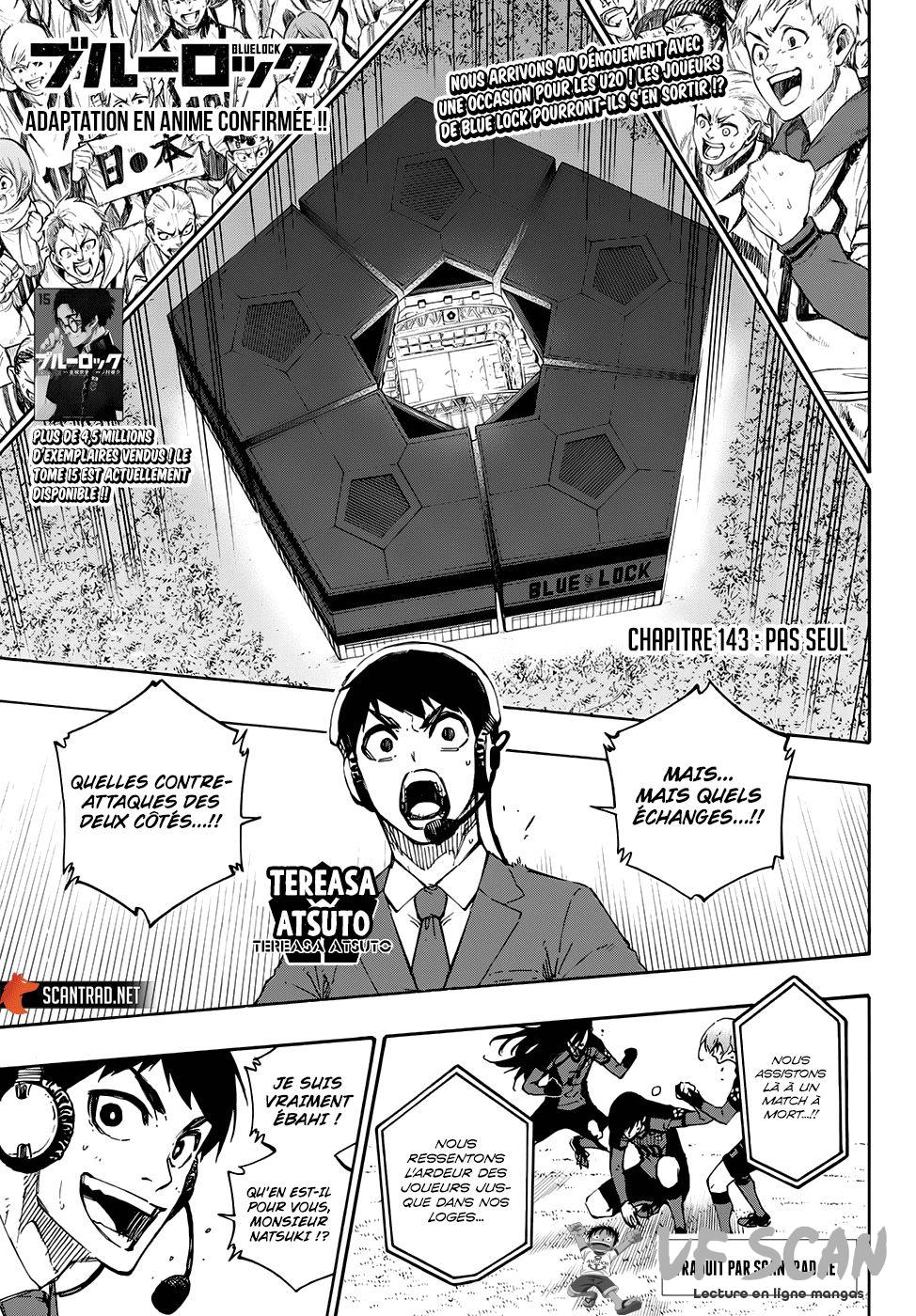 Read Blue Lock vf Manga Online