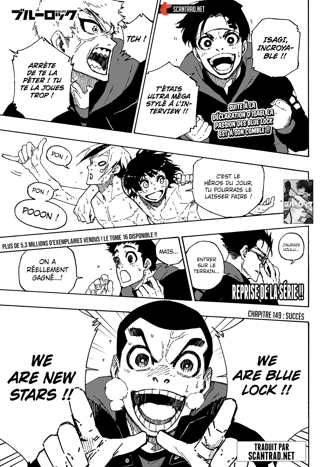 Read Blue Lock vf Manga Online