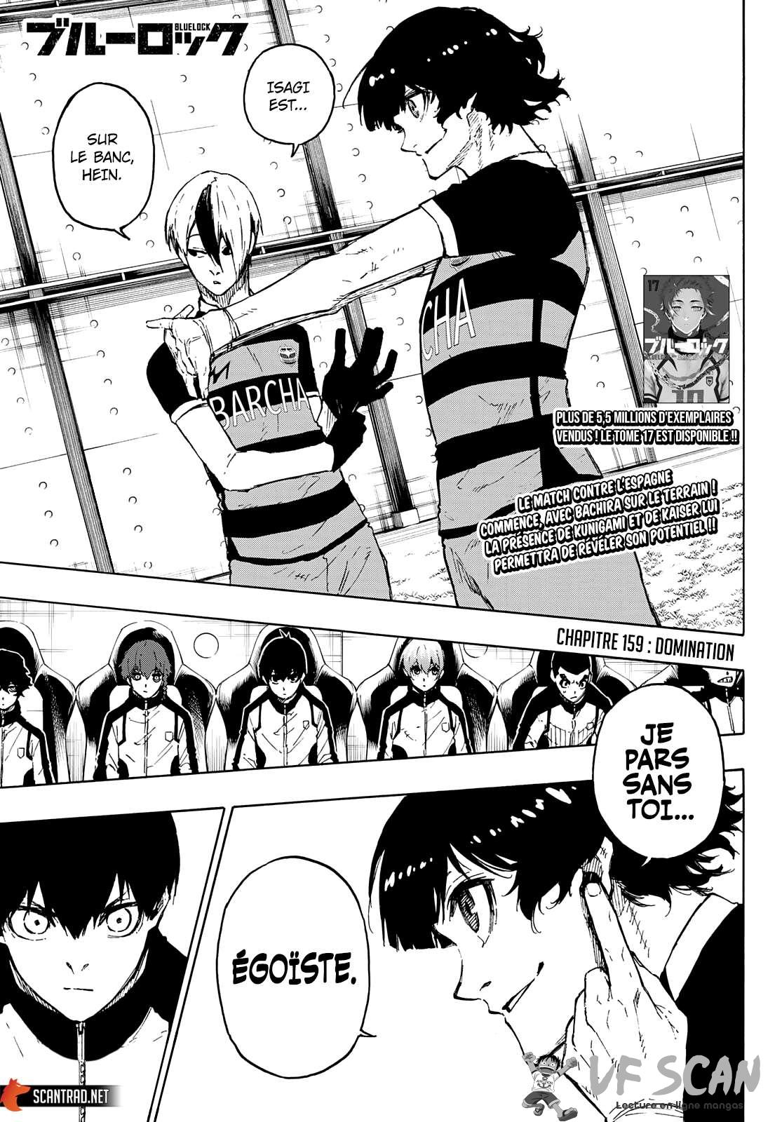 Read Blue Lock vf Manga Online