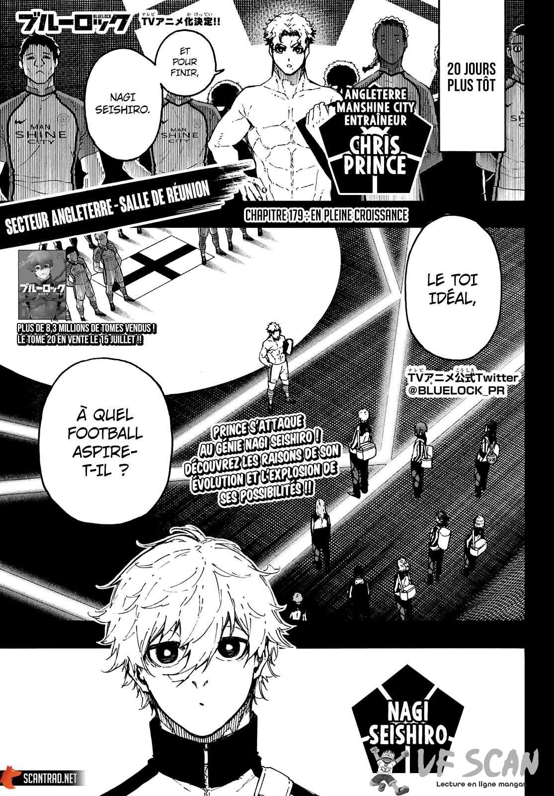 Read Blue Lock vf Manga Online