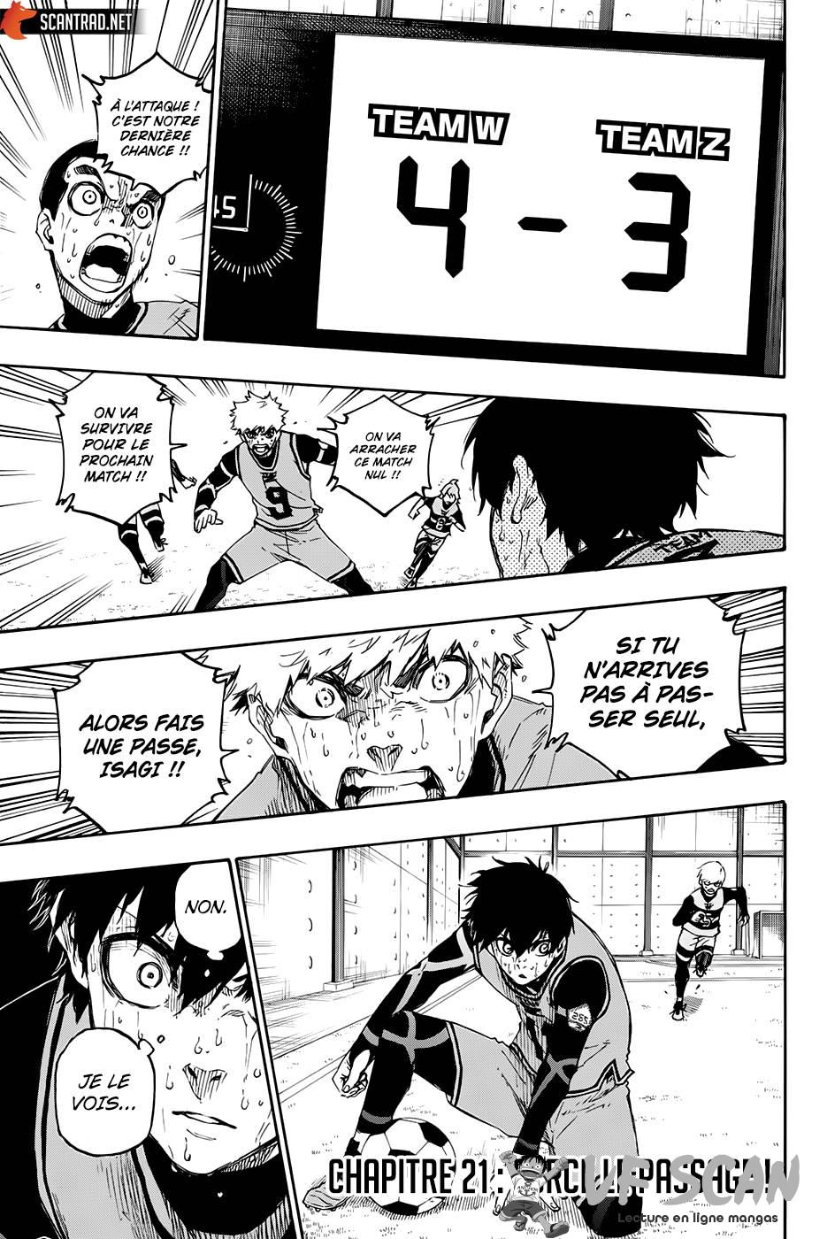 Read Blue Lock vf Manga Online