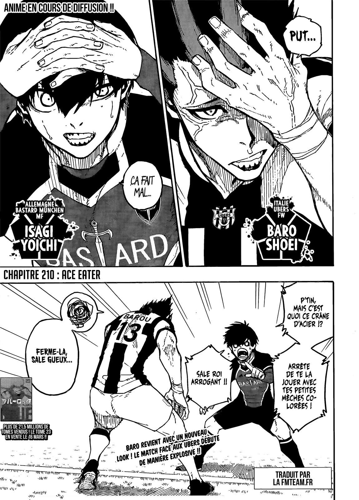 Read Blue Lock vf Manga Online