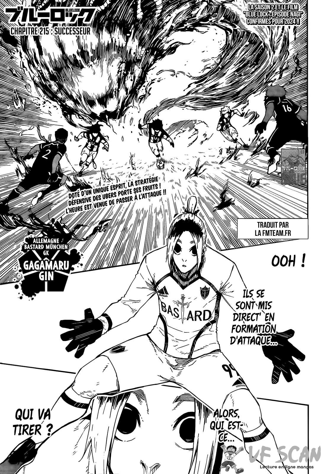 Read Blue Lock vf Manga Online