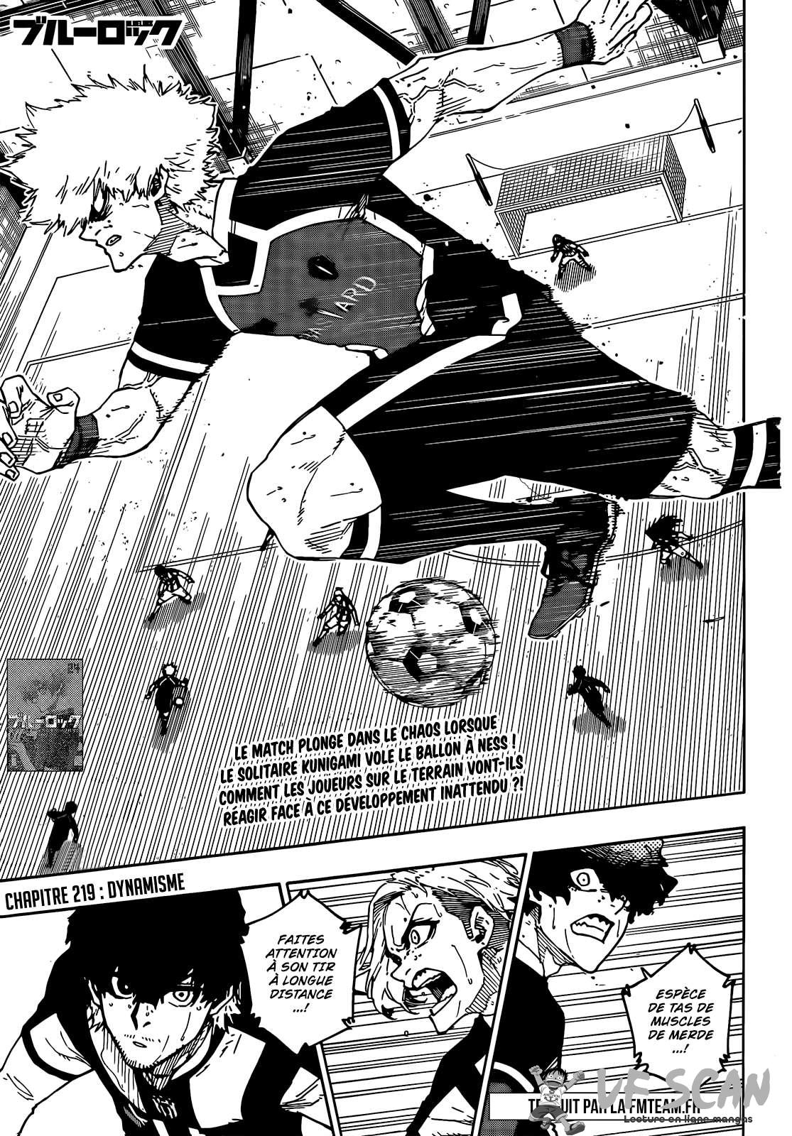 Read Blue Lock vf Manga Online