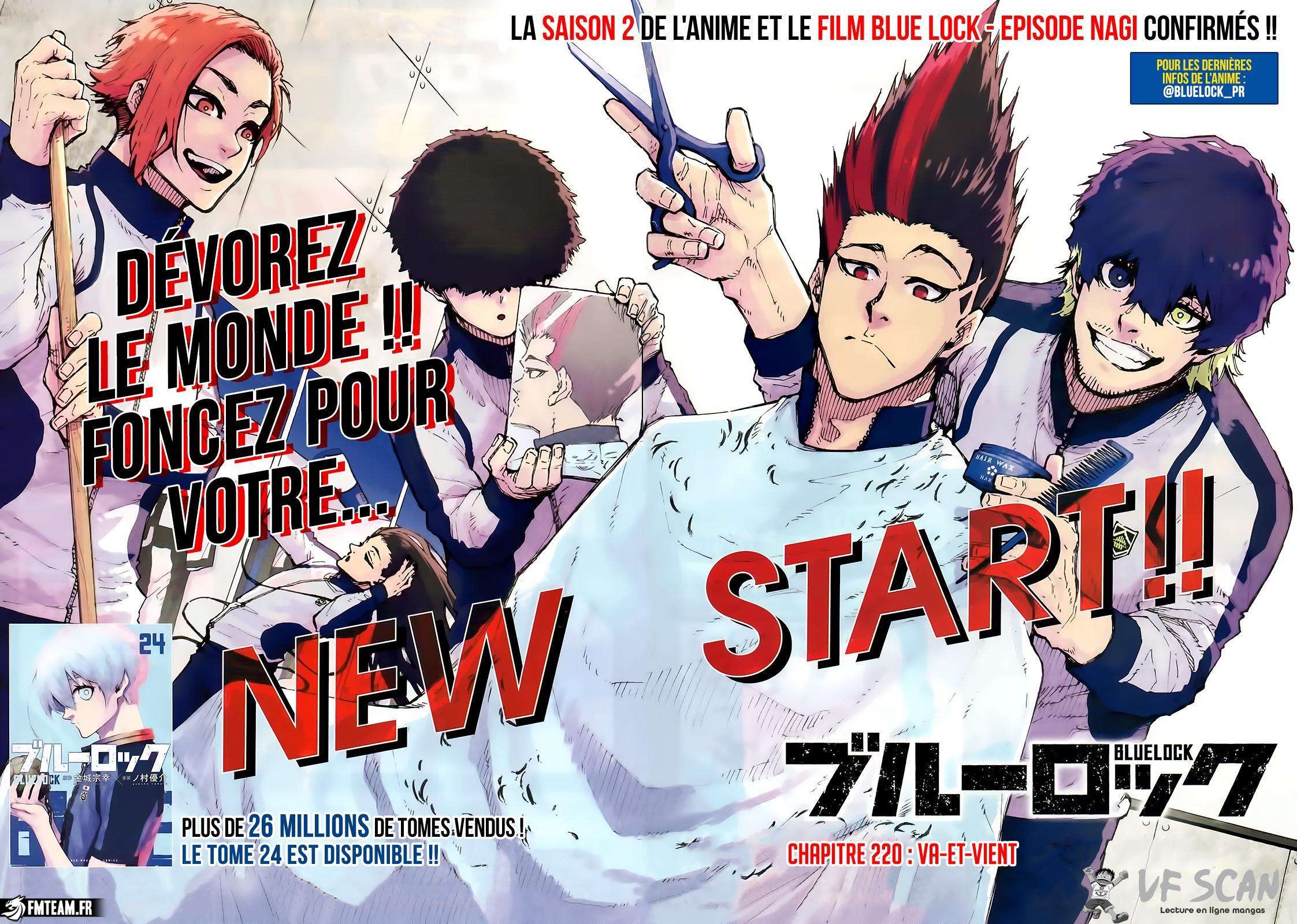 Read Blue Lock vf Manga Online