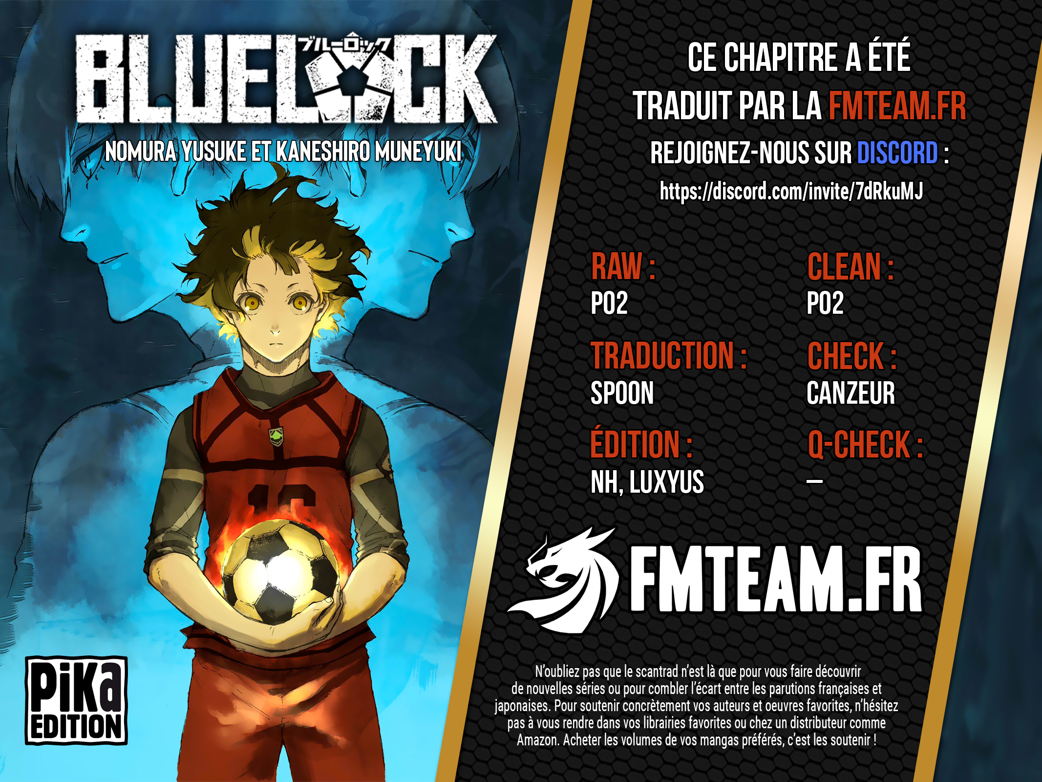 Read Blue Lock vf Manga Online