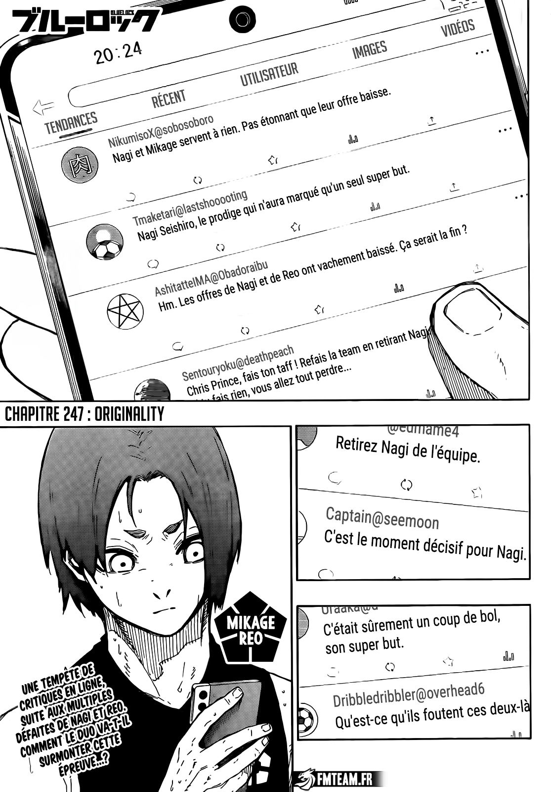 Read Blue Lock vf Manga Online