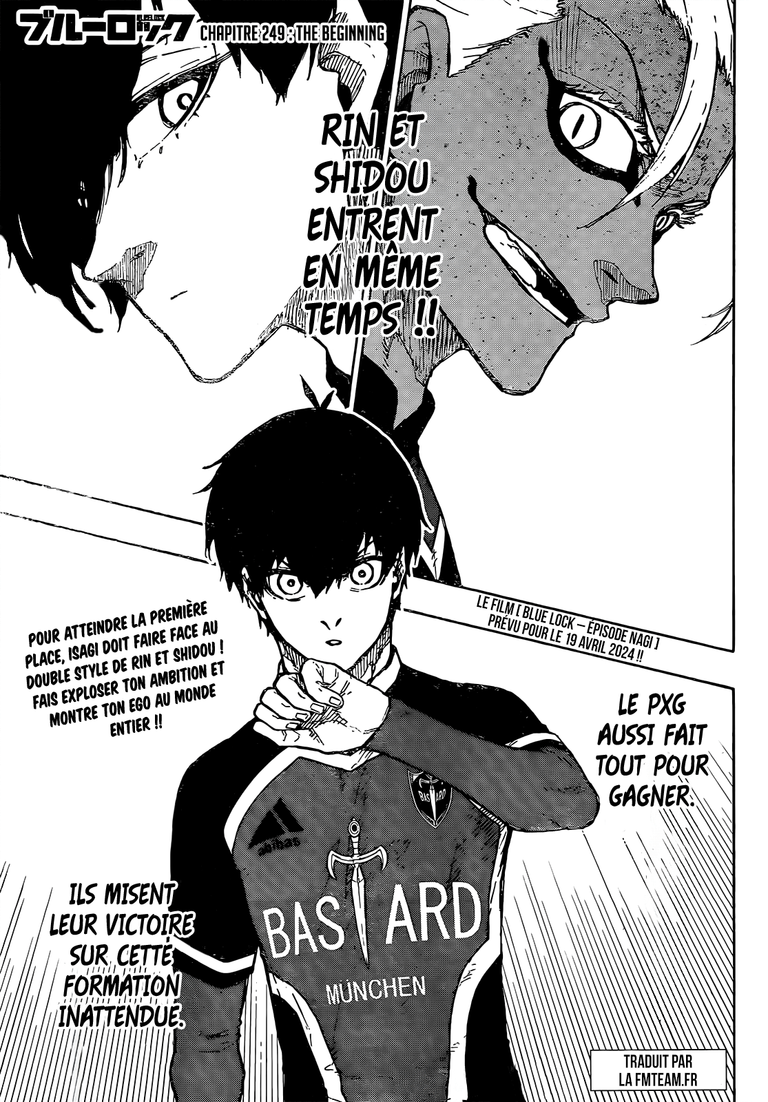 Read Blue Lock vf Manga Online