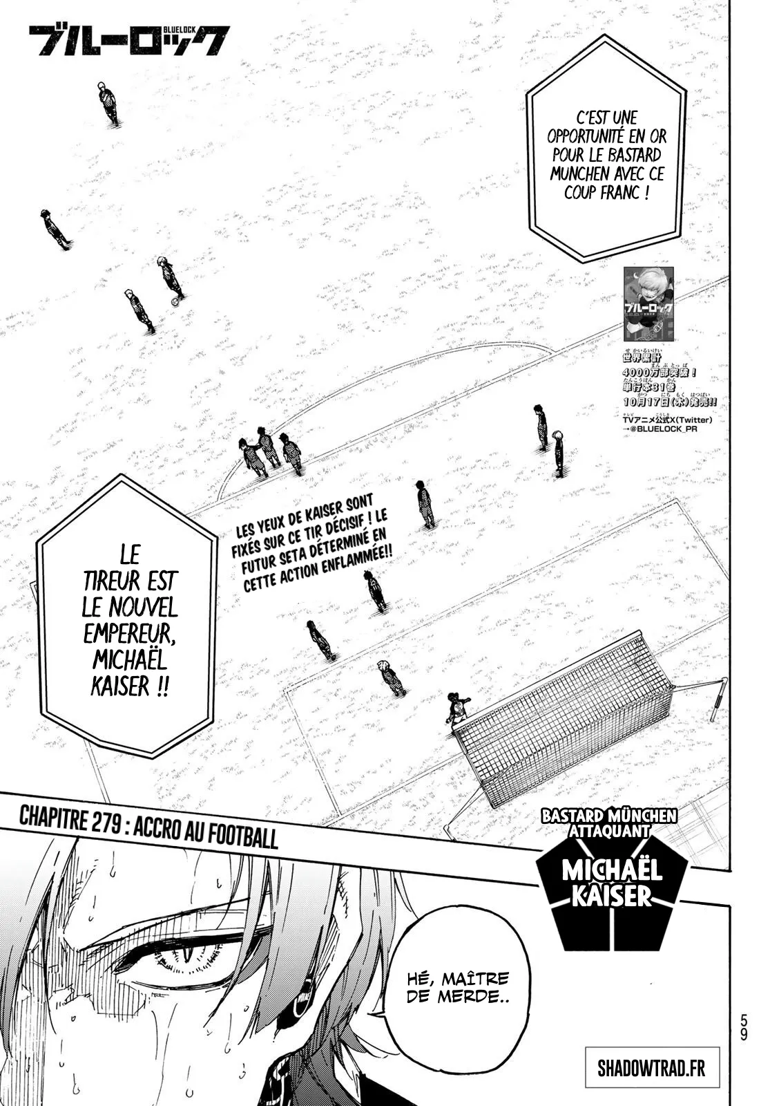 Read Blue Lock vf Manga Online