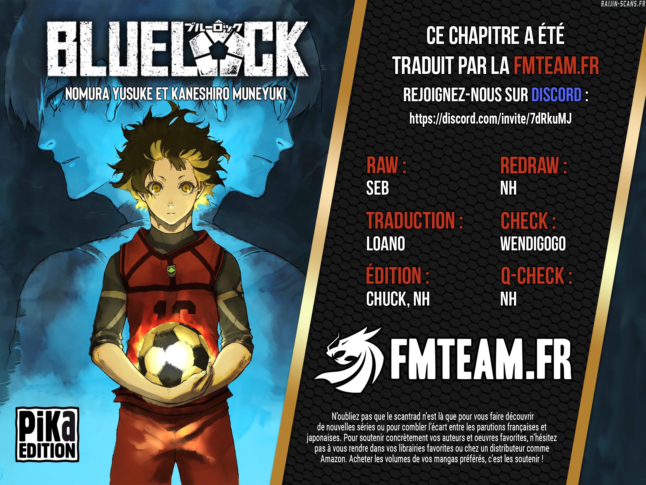 Read Blue Lock vf Manga Online