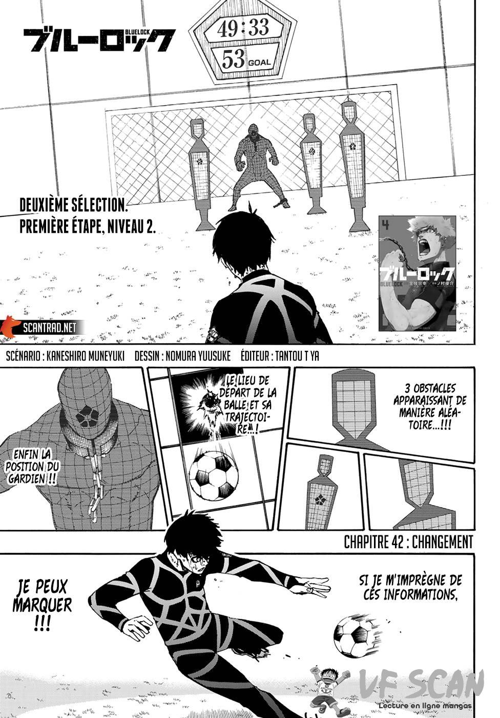 Read Blue Lock vf Manga Online