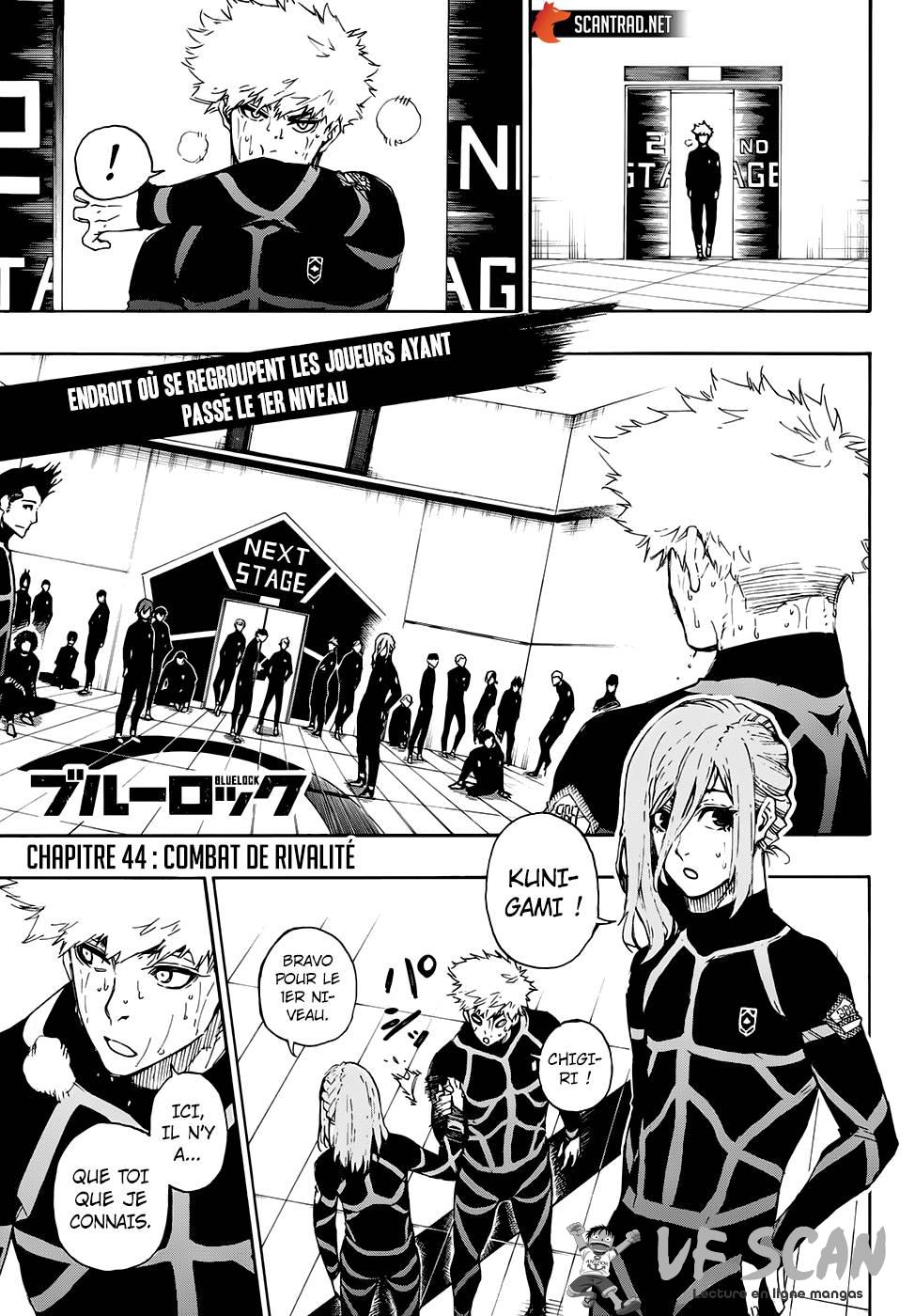 Read Blue Lock vf Manga Online