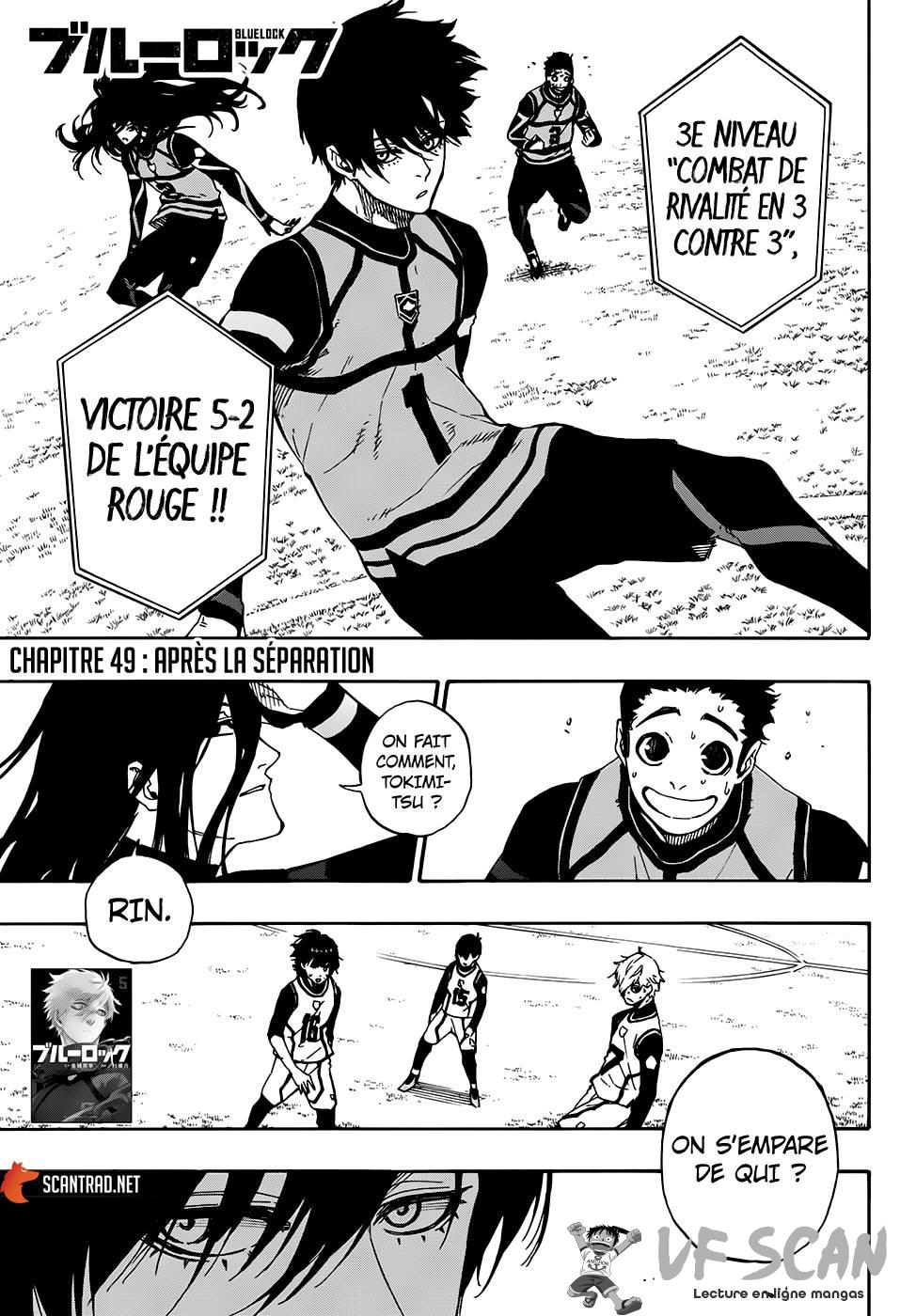 Read Blue Lock vf Manga Online