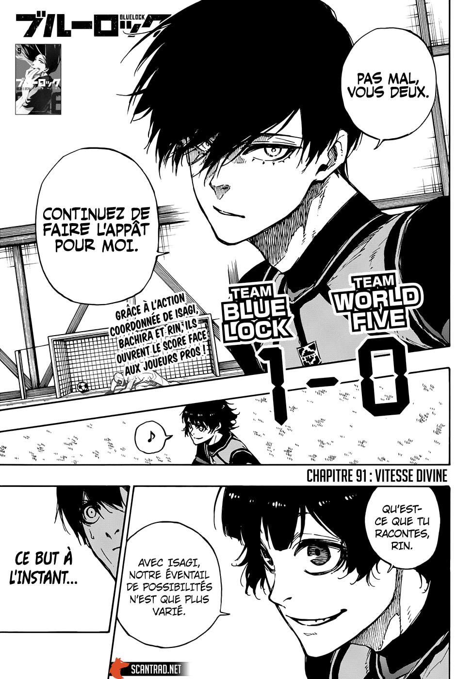 Read Blue Lock vf Manga Online