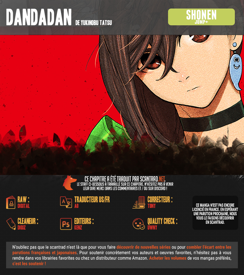 Read Dandadan vf Manga Online