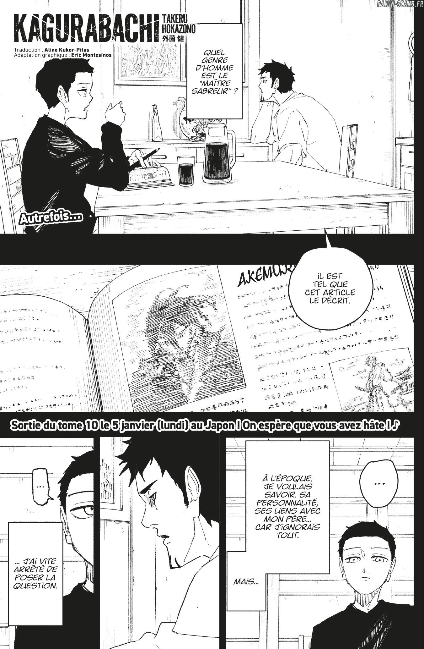 Read Kagurabachi vf Manga Online