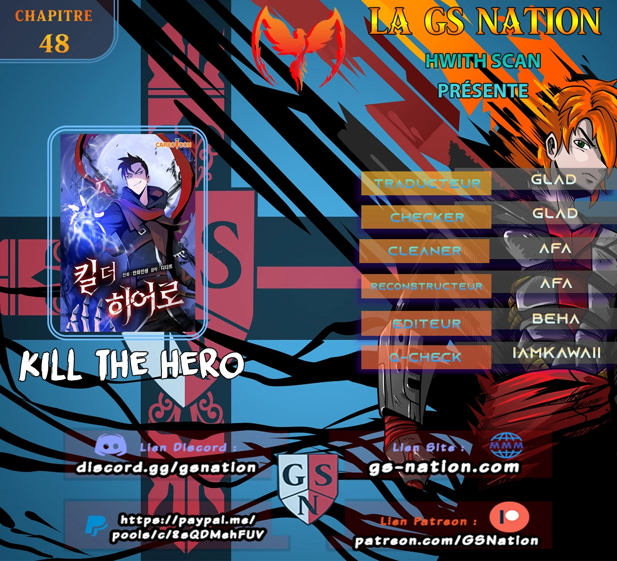 Read Kill the Hero vf Manga Online