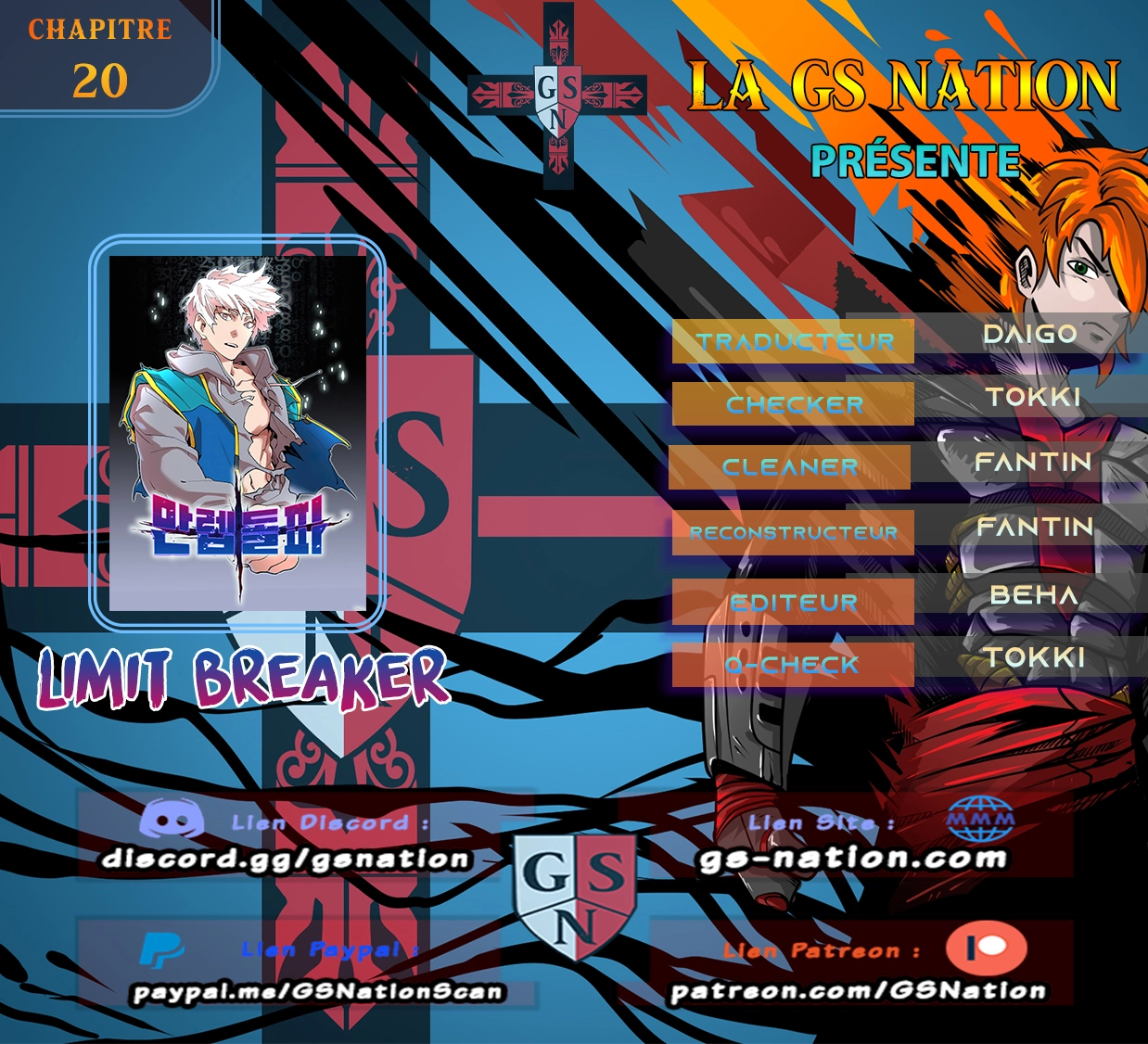 Read Limit Breaker vf Manga Online