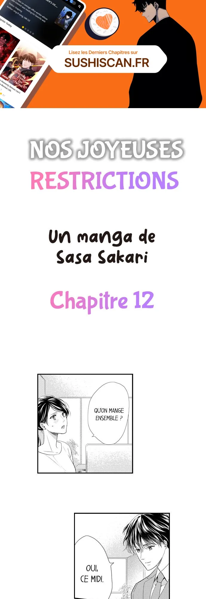 Read Nos joyeuses restrictions vf Manga Online