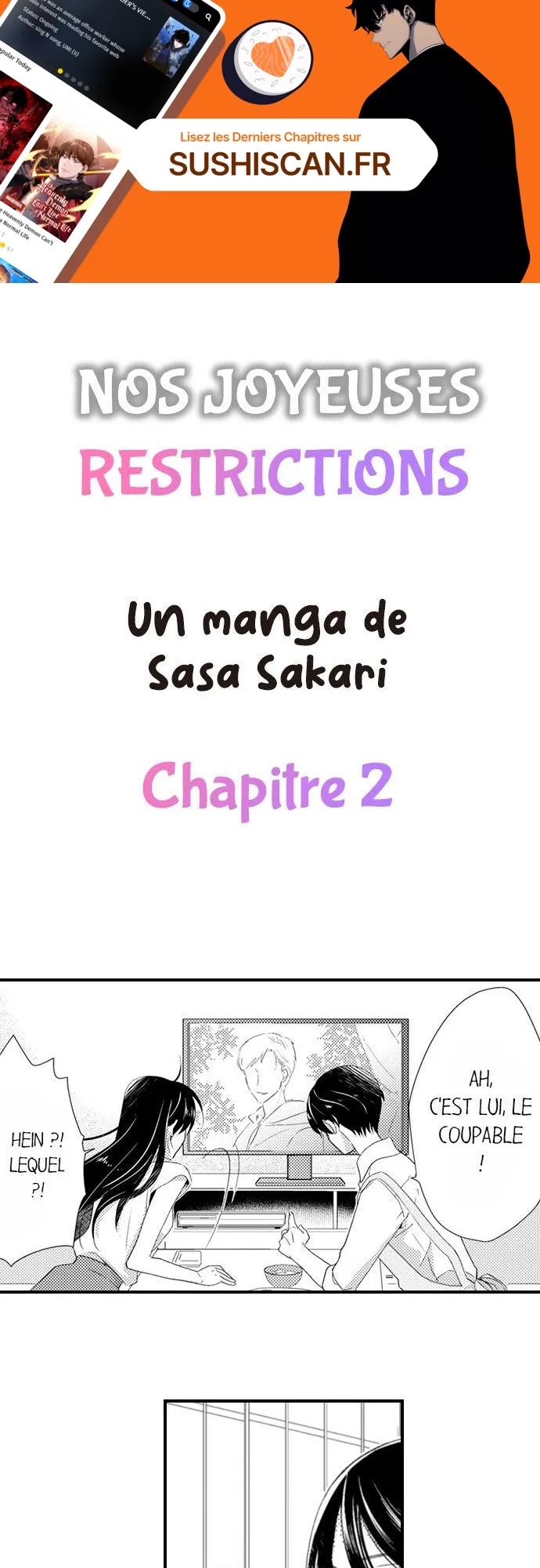Read Nos joyeuses restrictions vf Manga Online