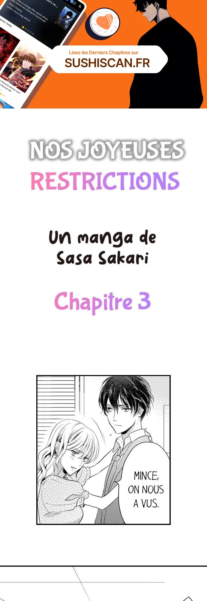 Read Nos joyeuses restrictions vf Manga Online