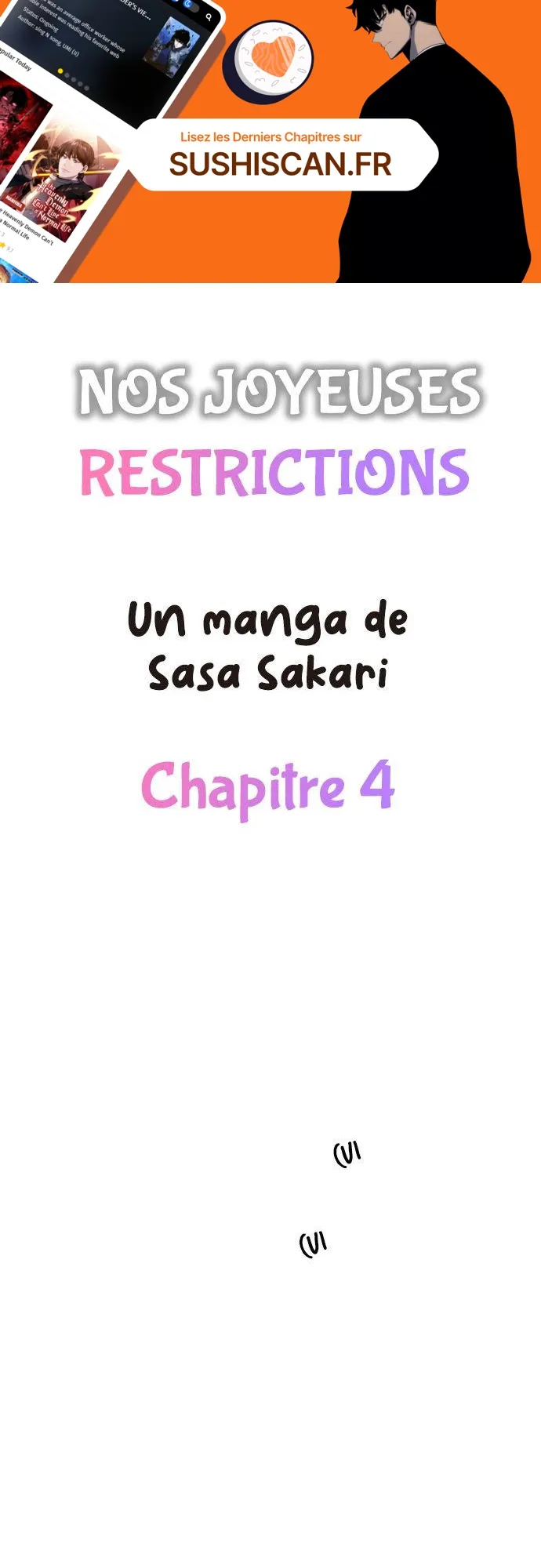 Read Nos joyeuses restrictions vf Manga Online