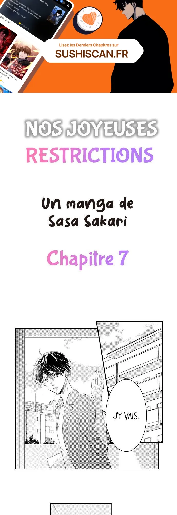 Read Nos joyeuses restrictions vf Manga Online