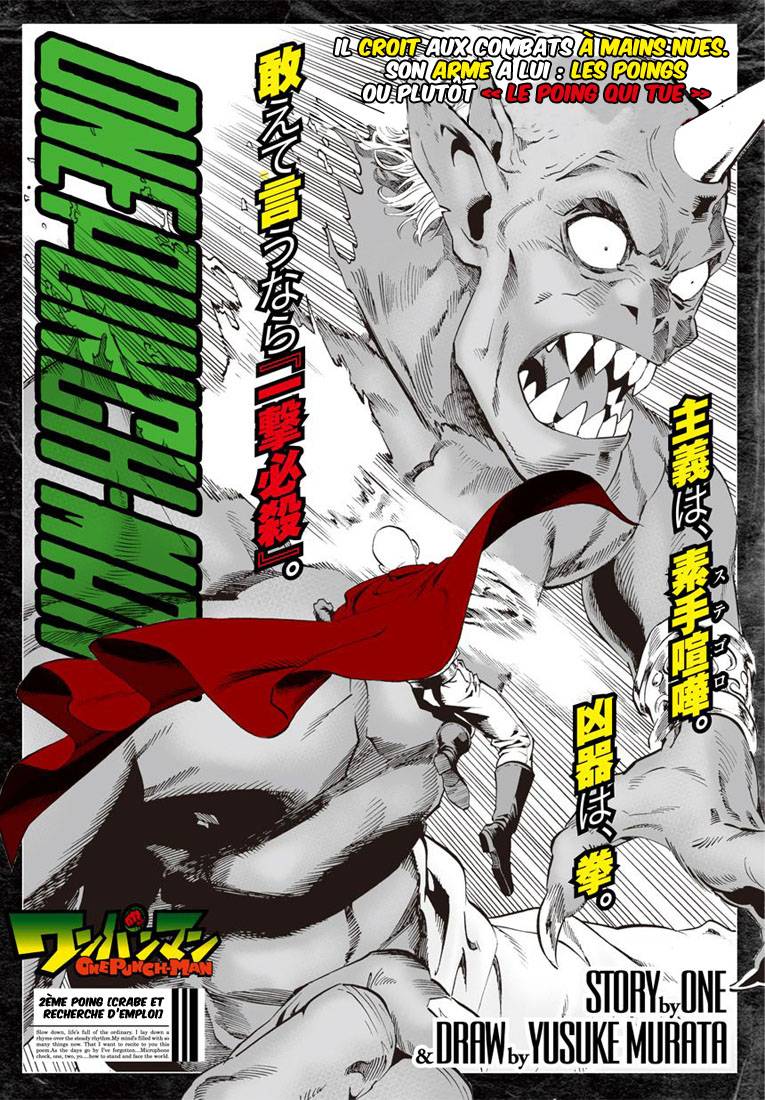 Read One Punch Man vf Manga Online
