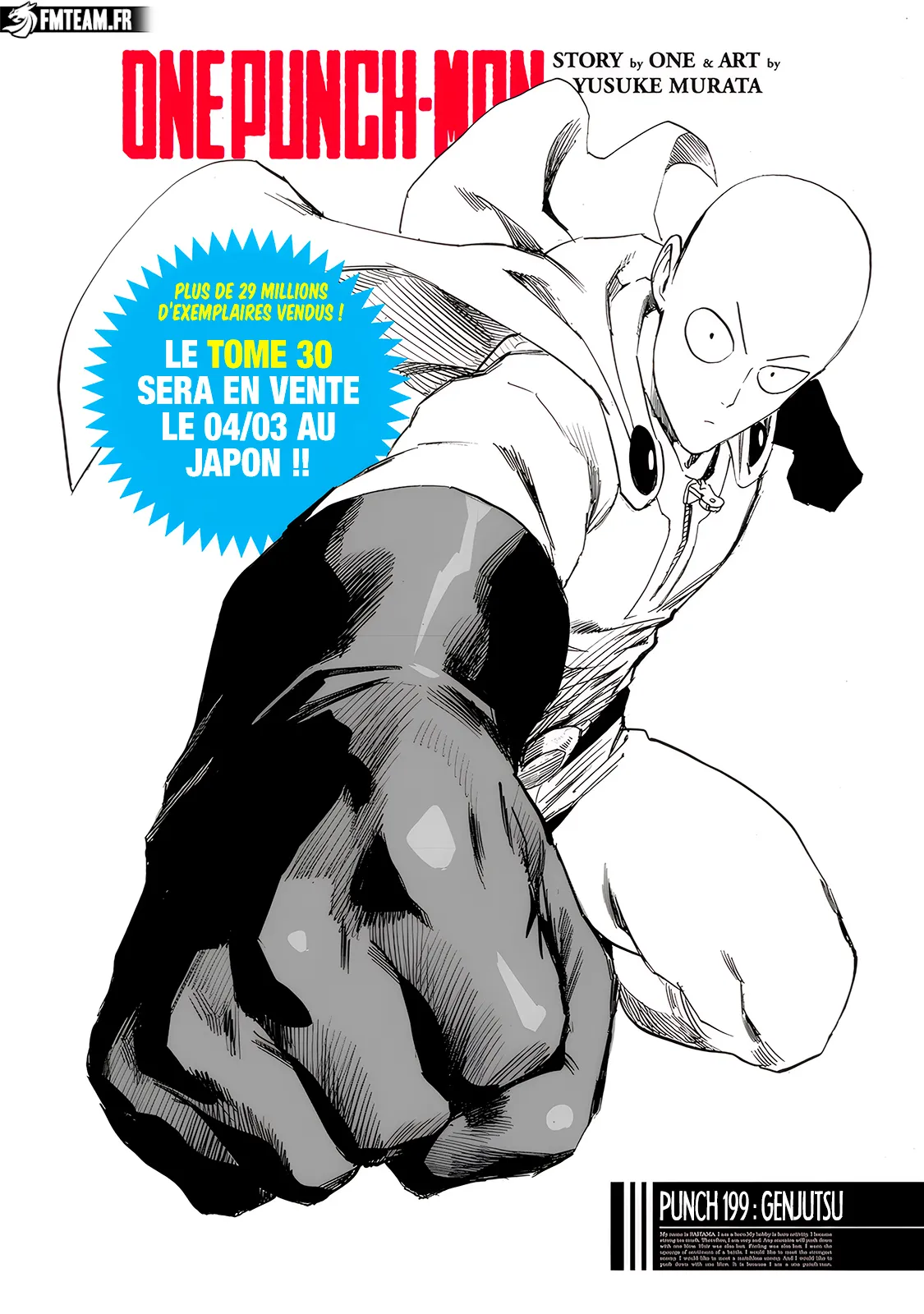Read One Punch Man vf Manga Online