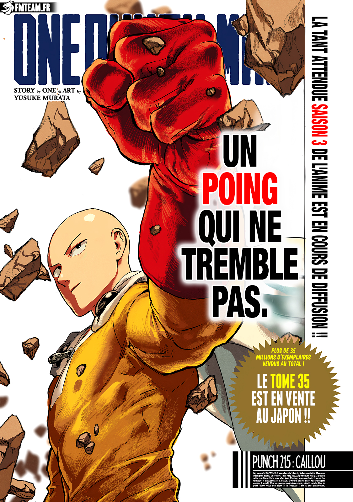 Read One Punch Man vf Manga Online