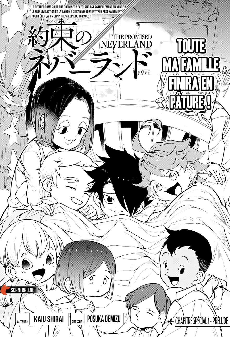 Read The Promised Neverland vf Manga Online