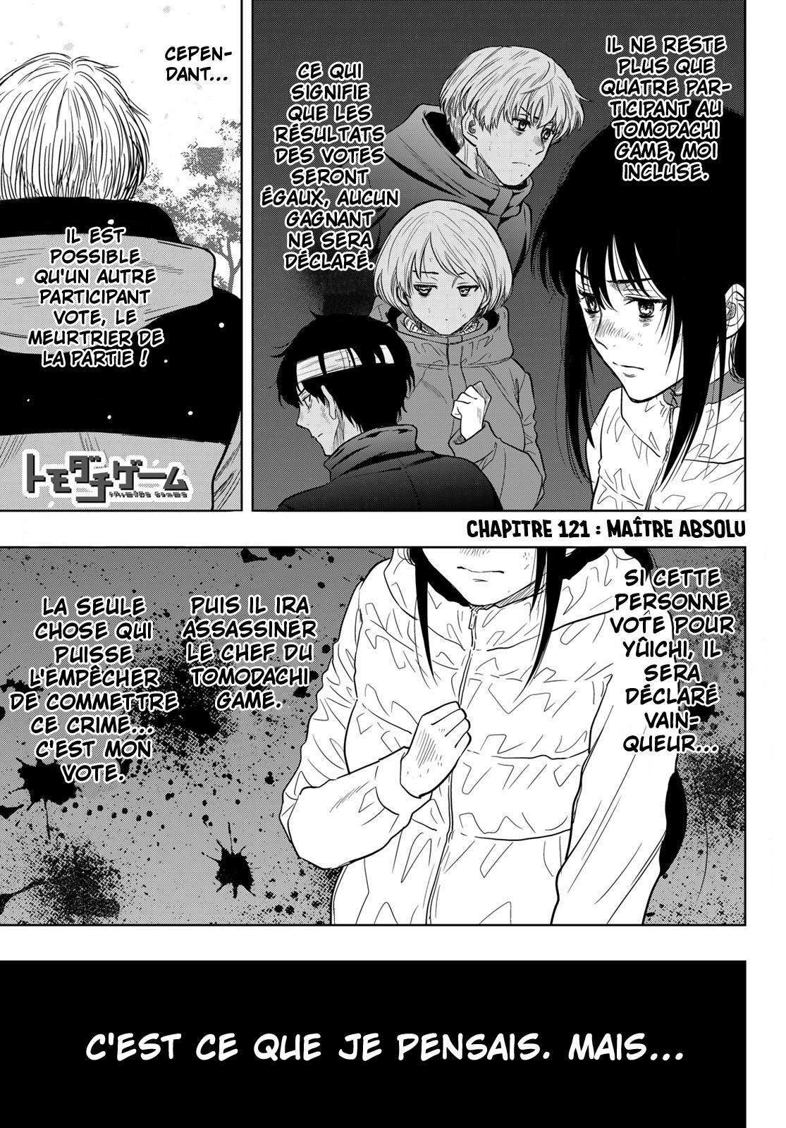 Read Tomodachi Game VF Manga Online