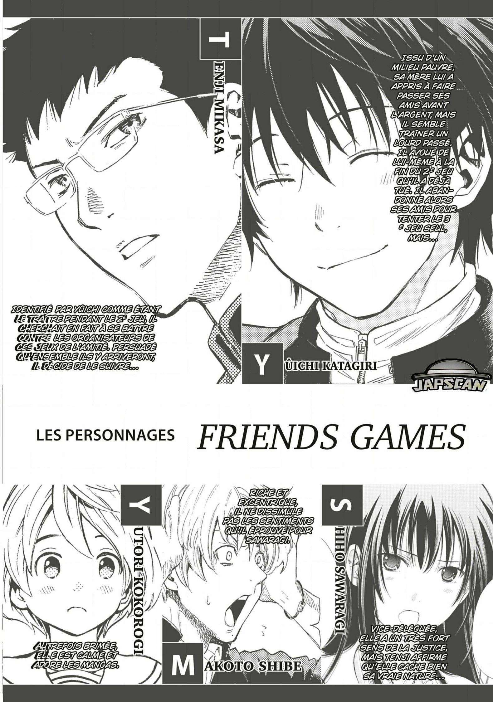 Read Tomodachi Game VF Manga Online
