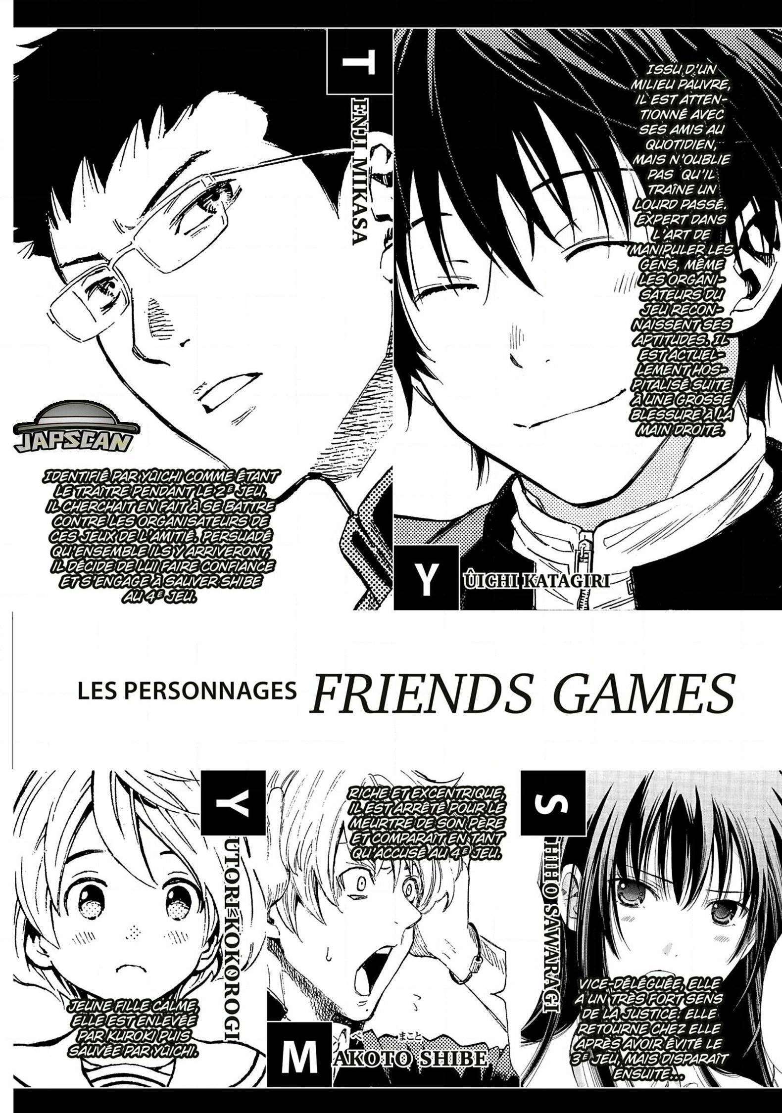 Read Tomodachi Game VF Manga Online