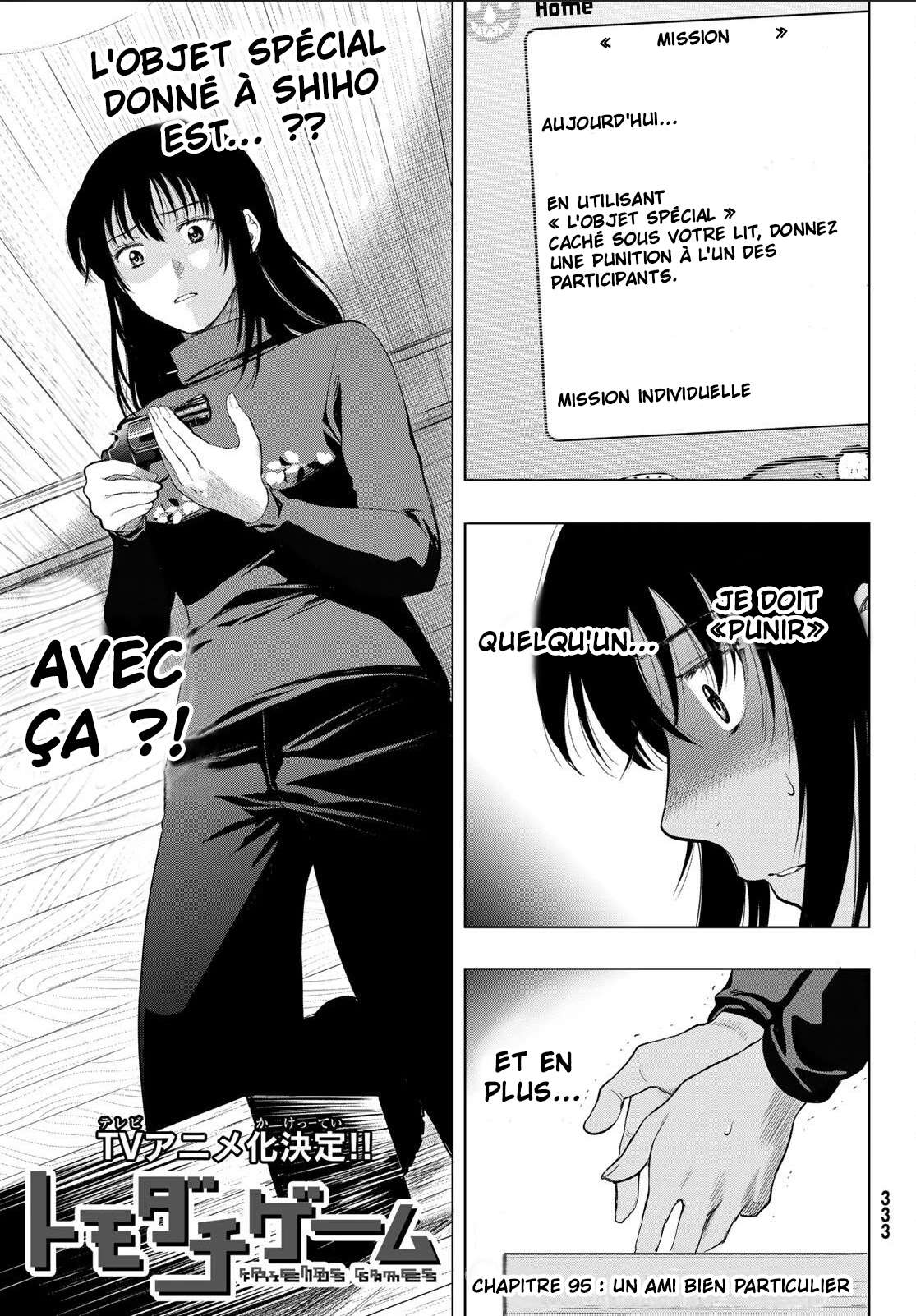 Read Tomodachi Game VF Manga Online