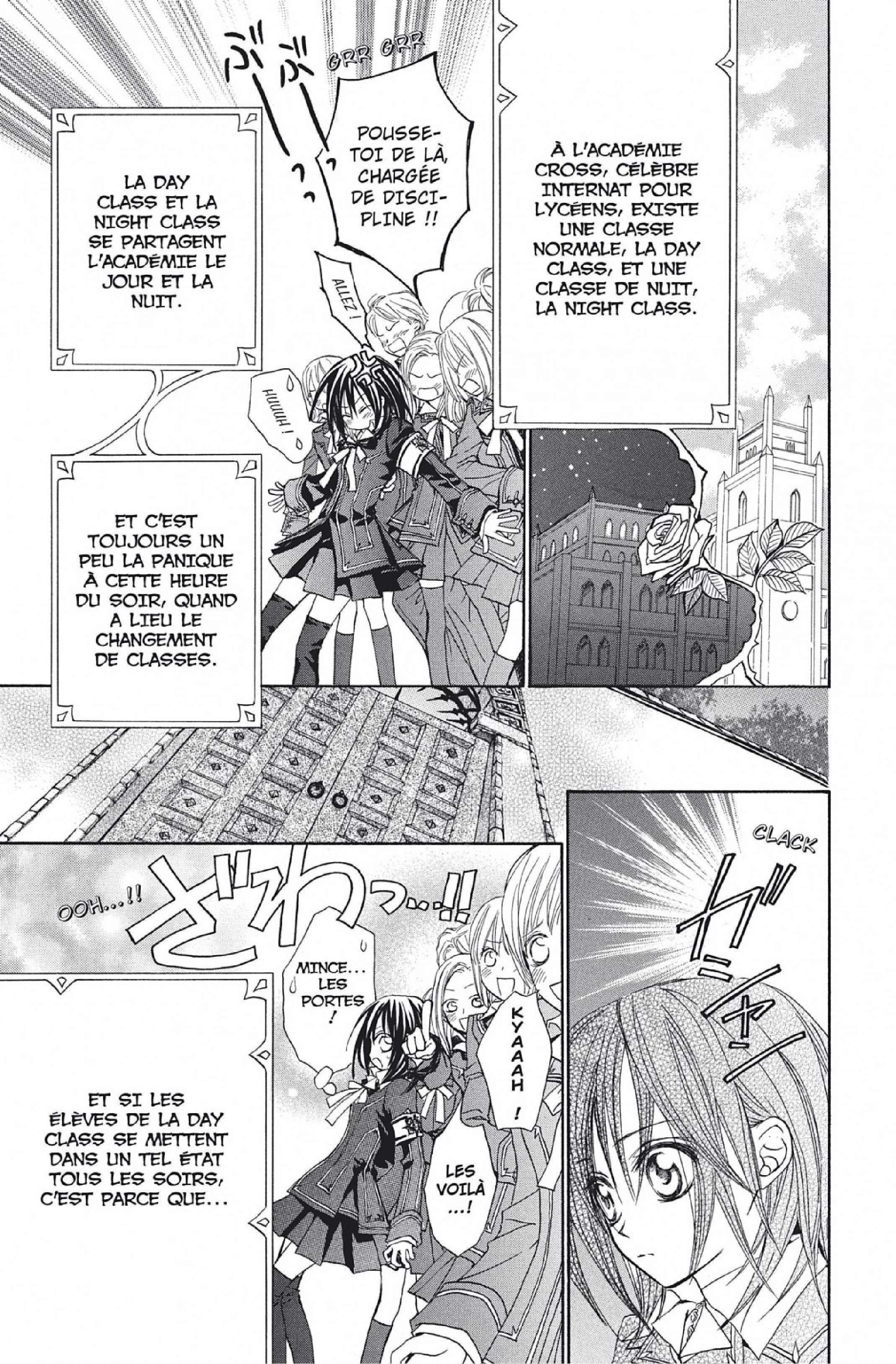 Read Vampire Knight vf Manga Online
