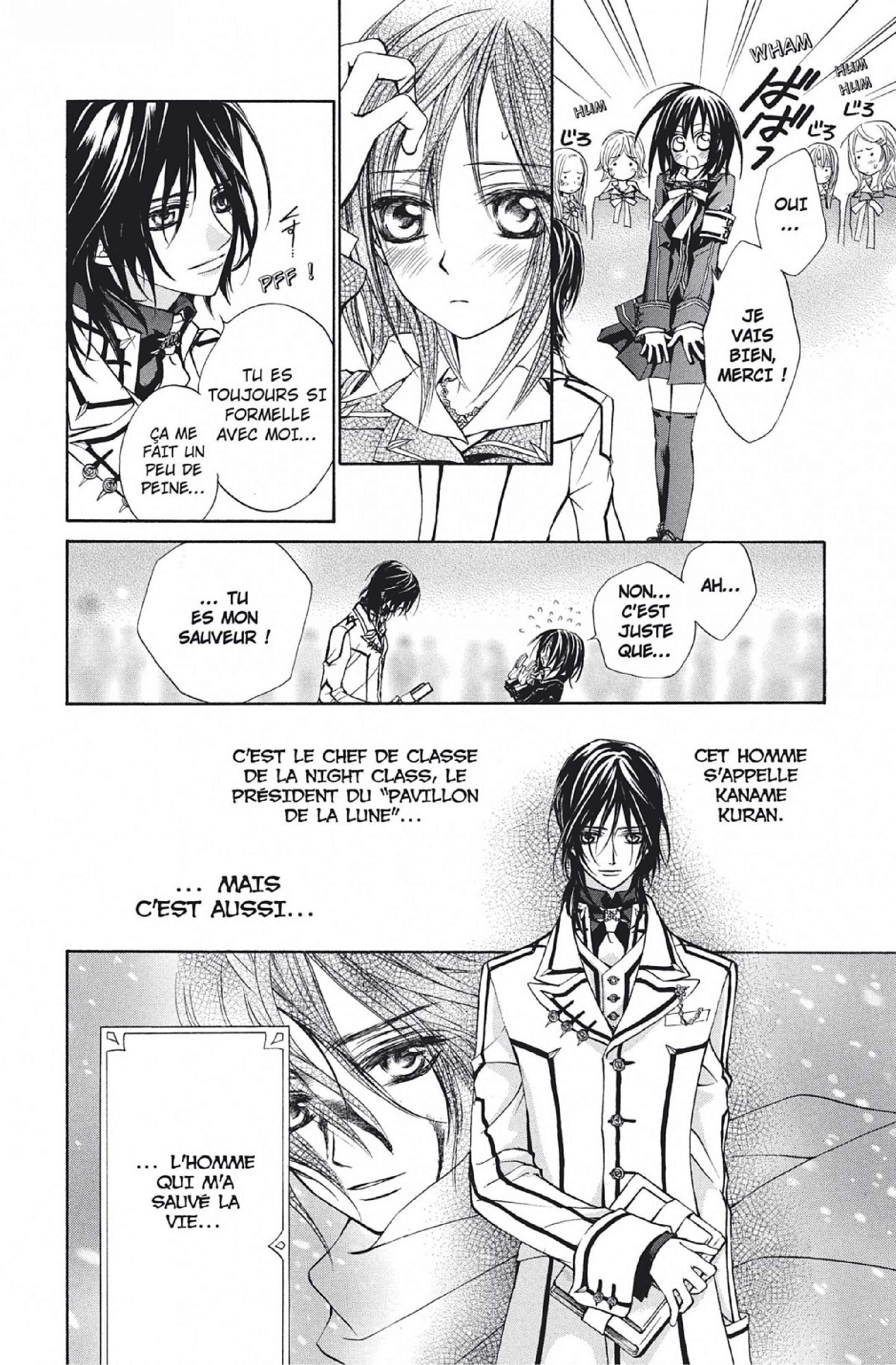 Read Vampire Knight vf Manga Online