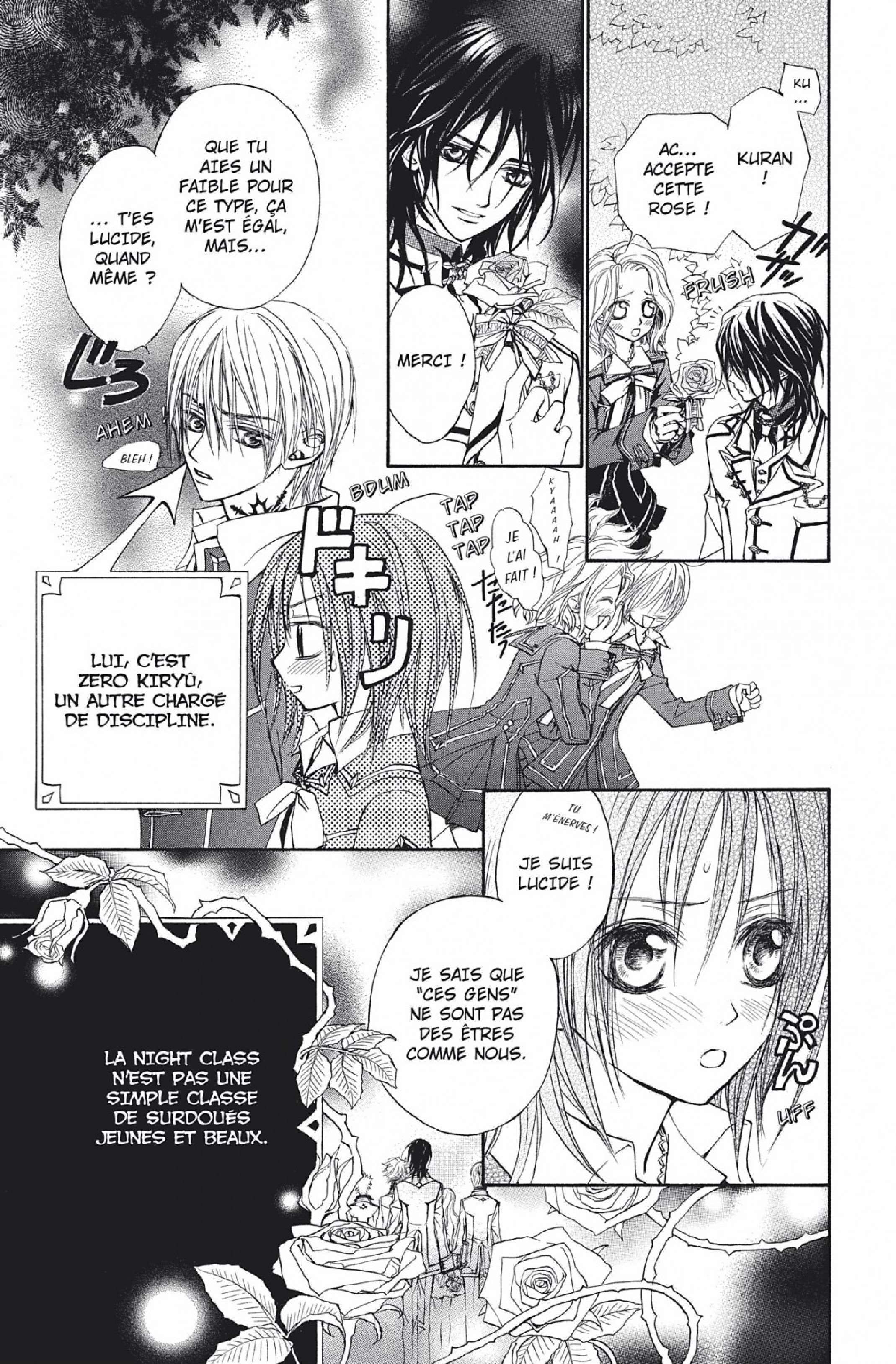 Read Vampire Knight vf Manga Online