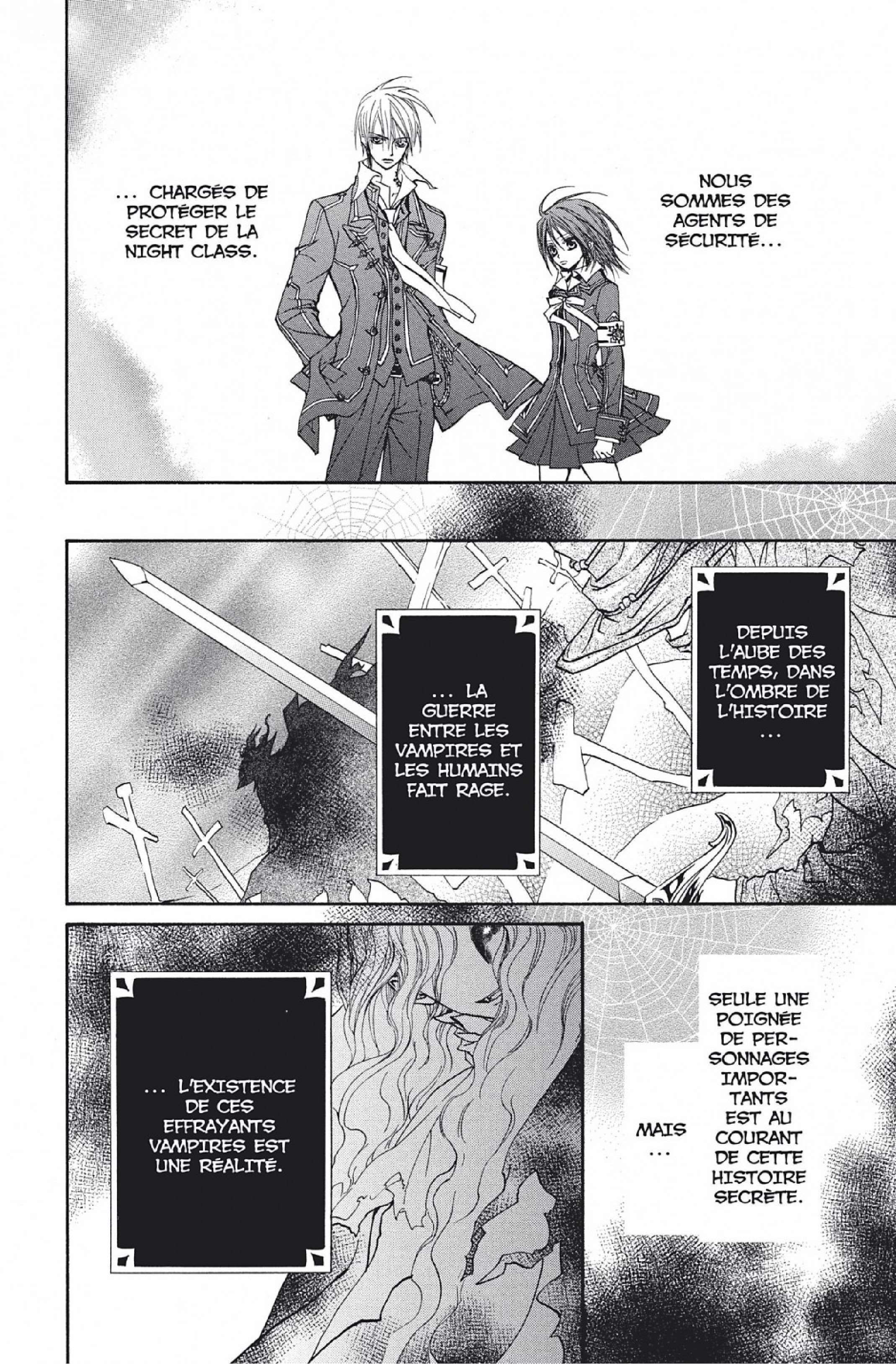 Read Vampire Knight vf Manga Online