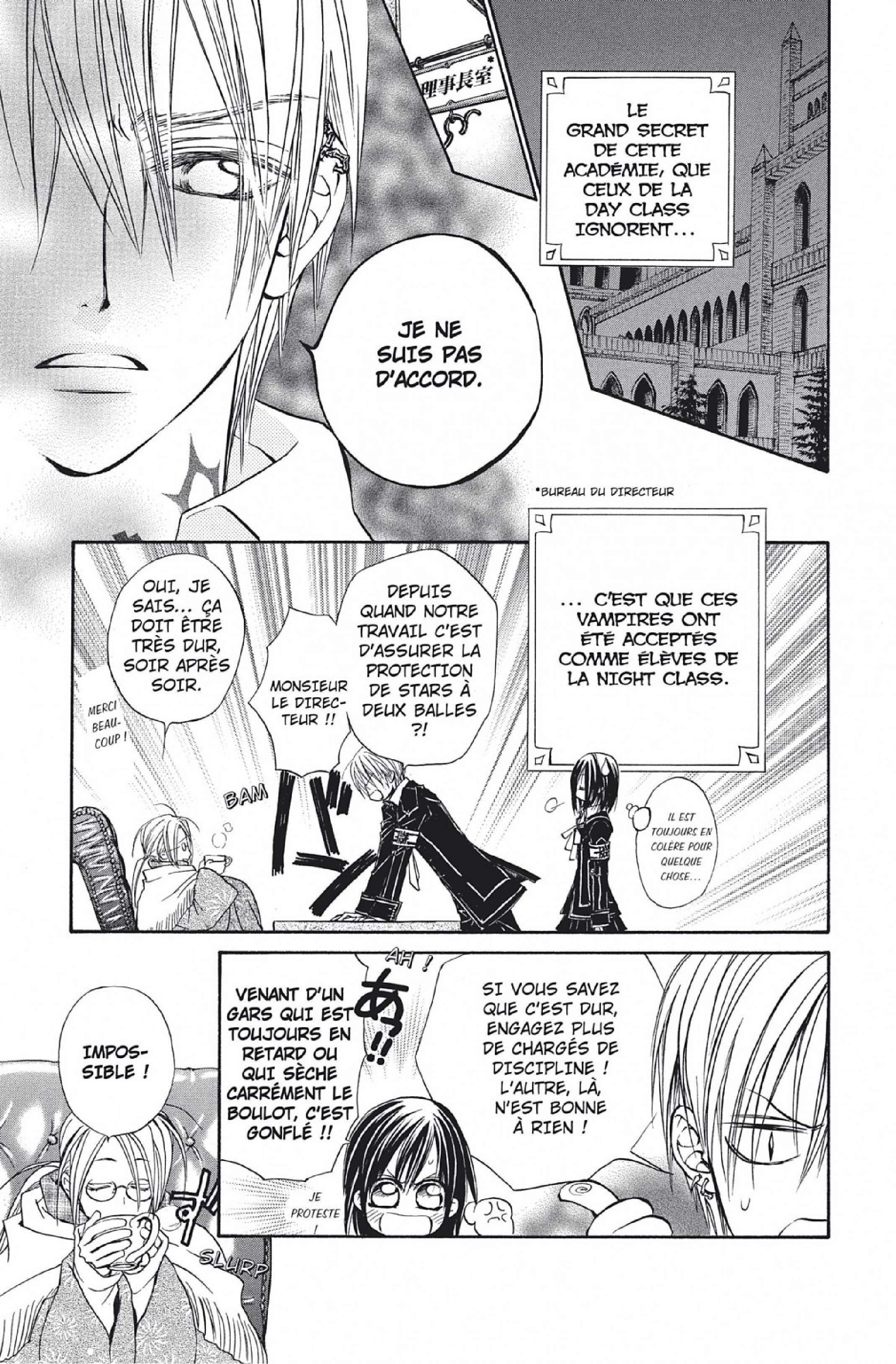 Read Vampire Knight vf Manga Online