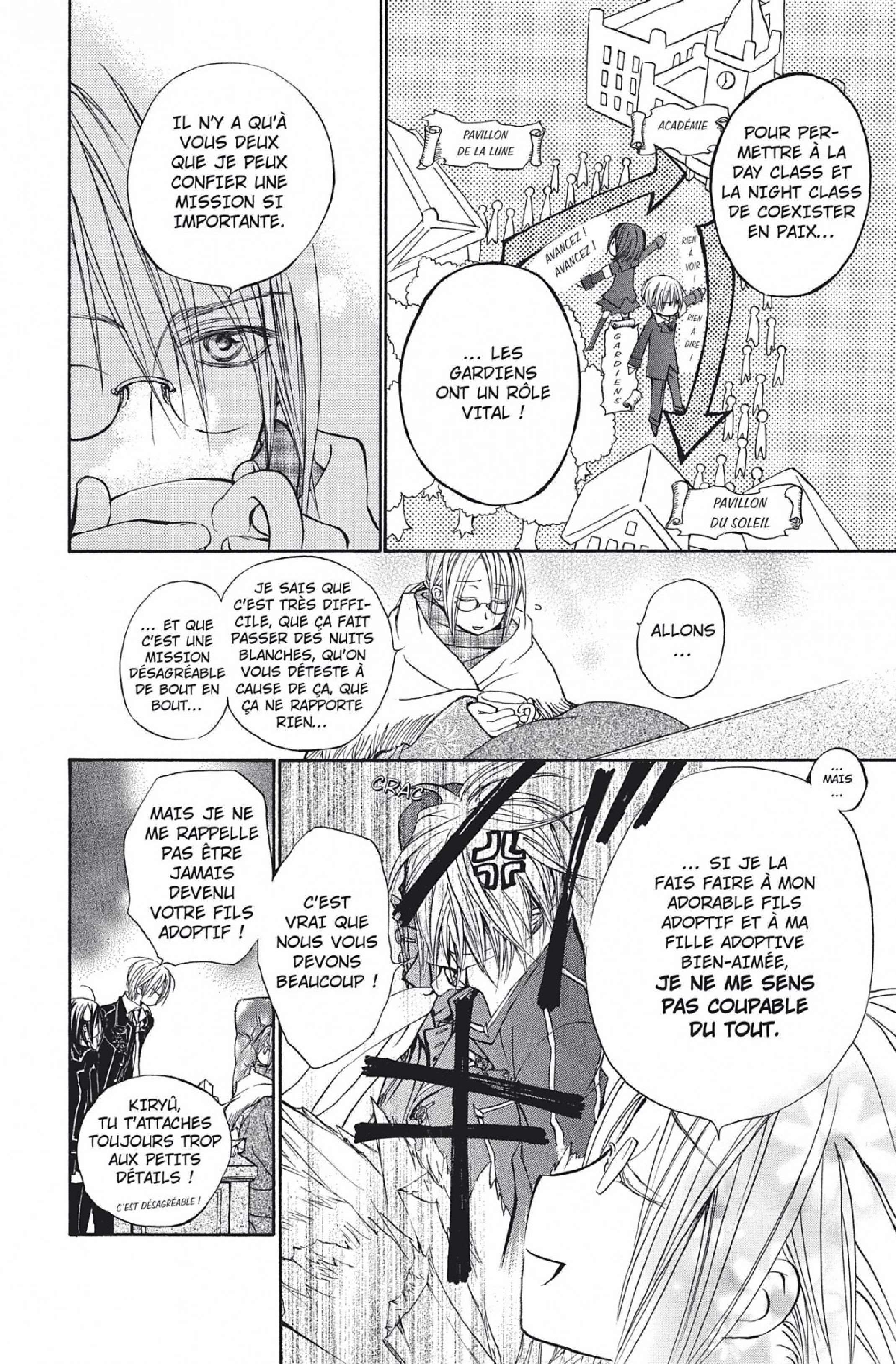 Read Vampire Knight vf Manga Online