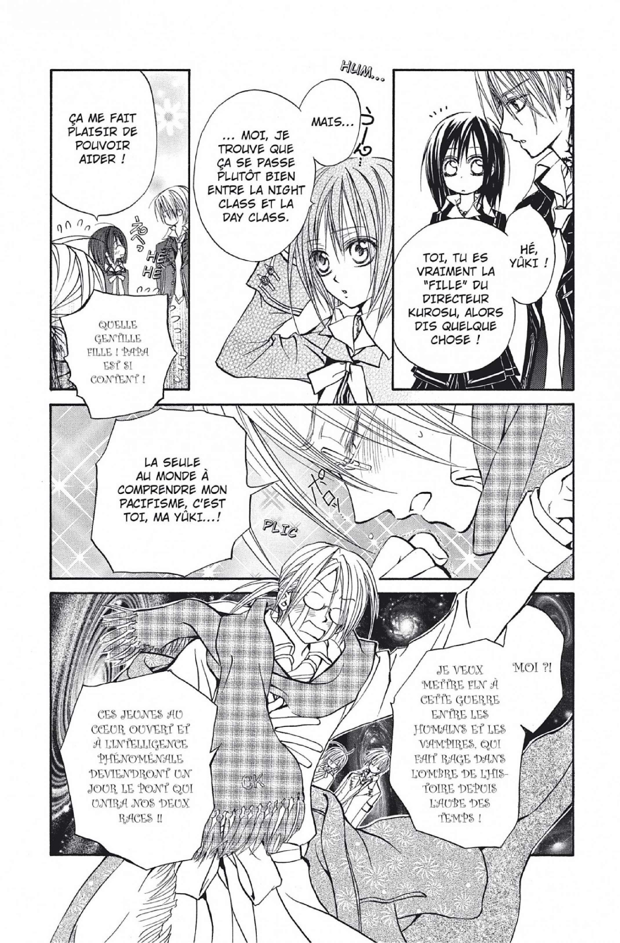 Read Vampire Knight vf Manga Online