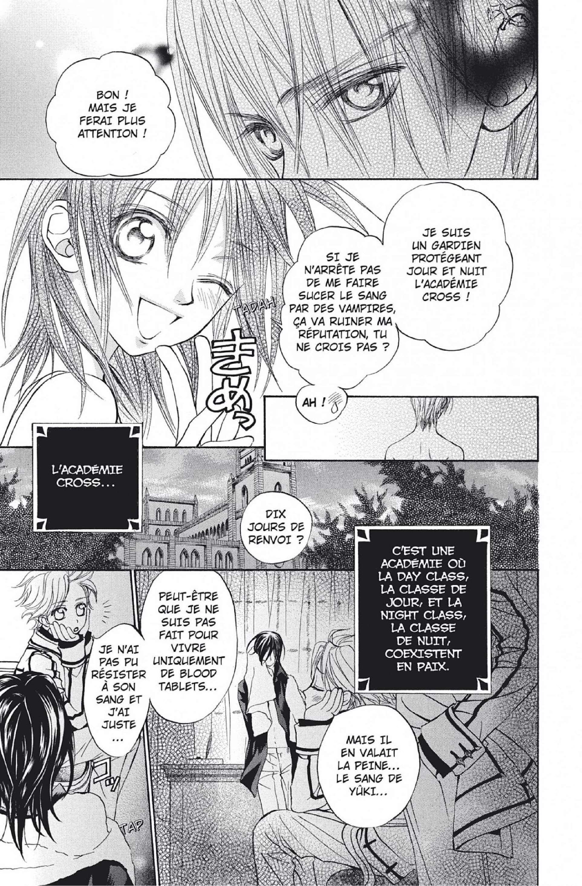 Read Vampire Knight vf Manga Online