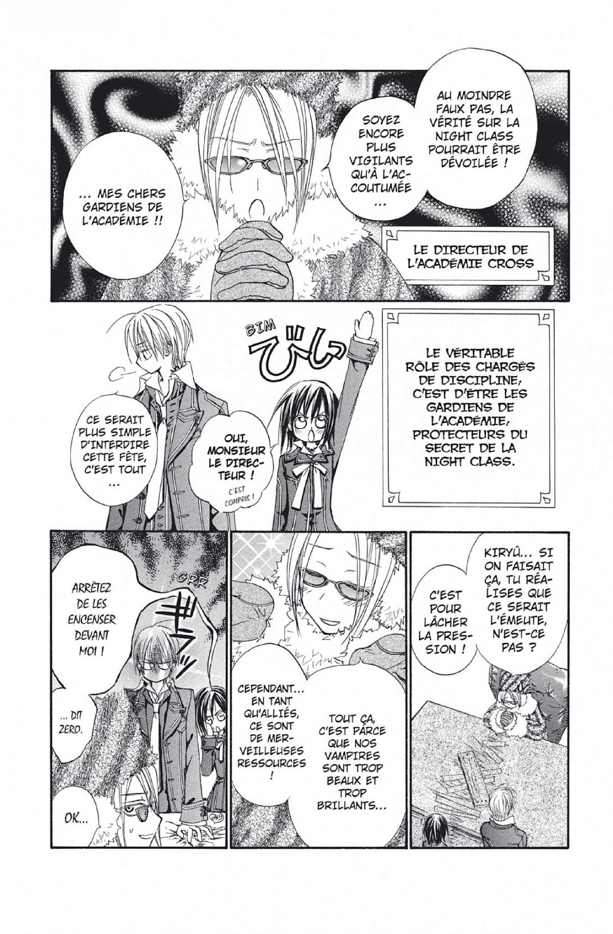 Read Vampire Knight vf Manga Online