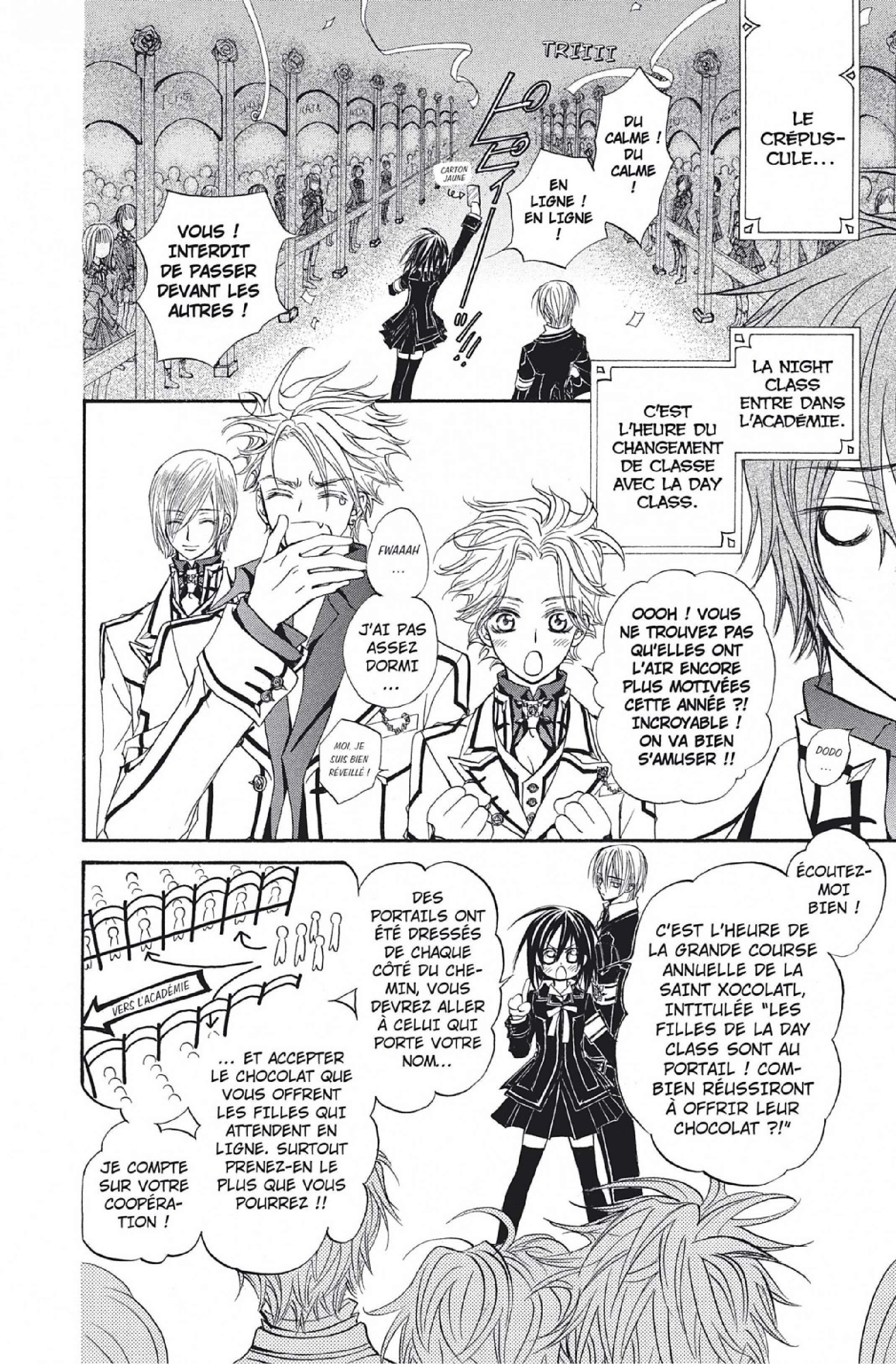 Read Vampire Knight vf Manga Online
