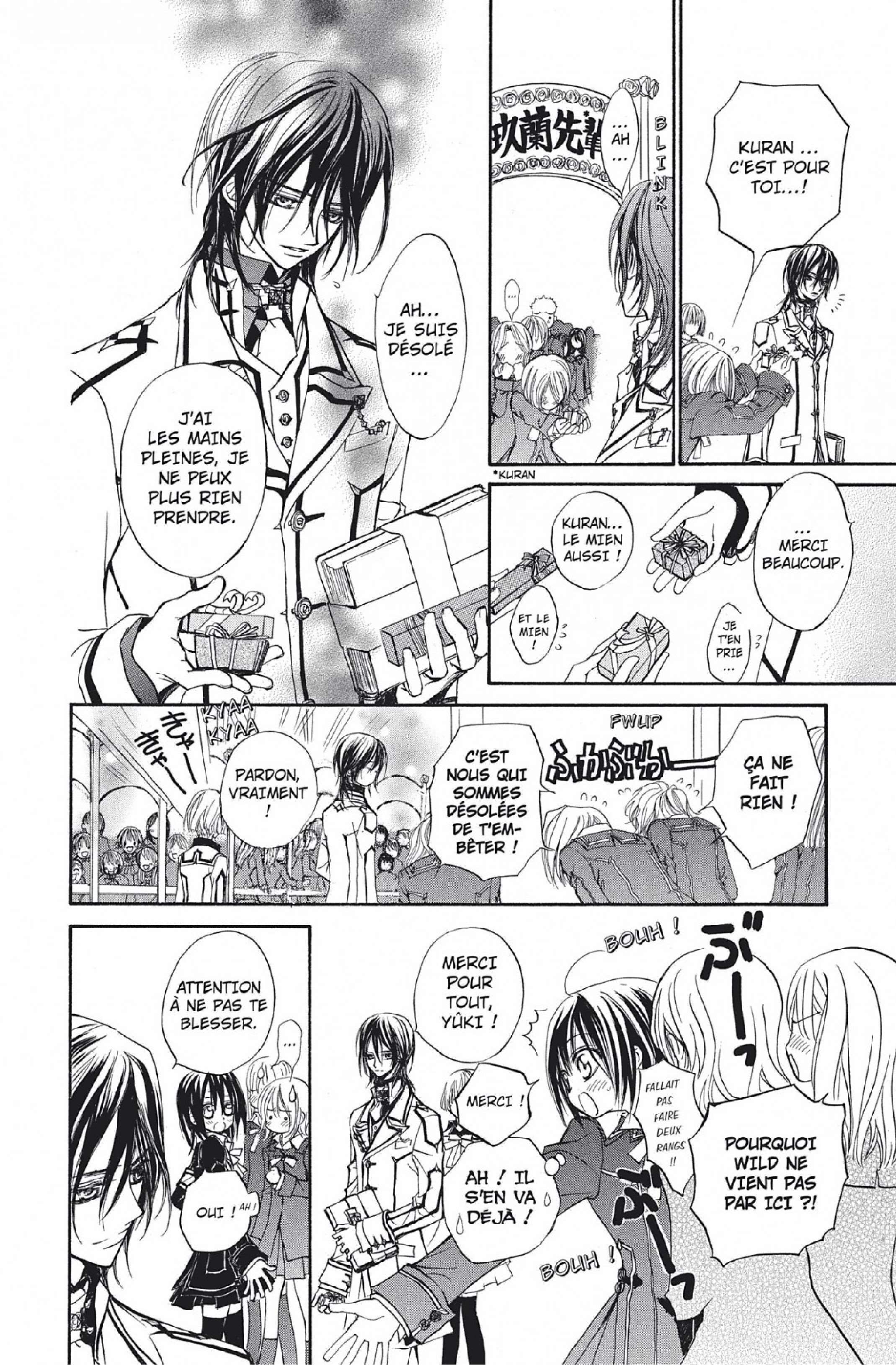 Read Vampire Knight vf Manga Online