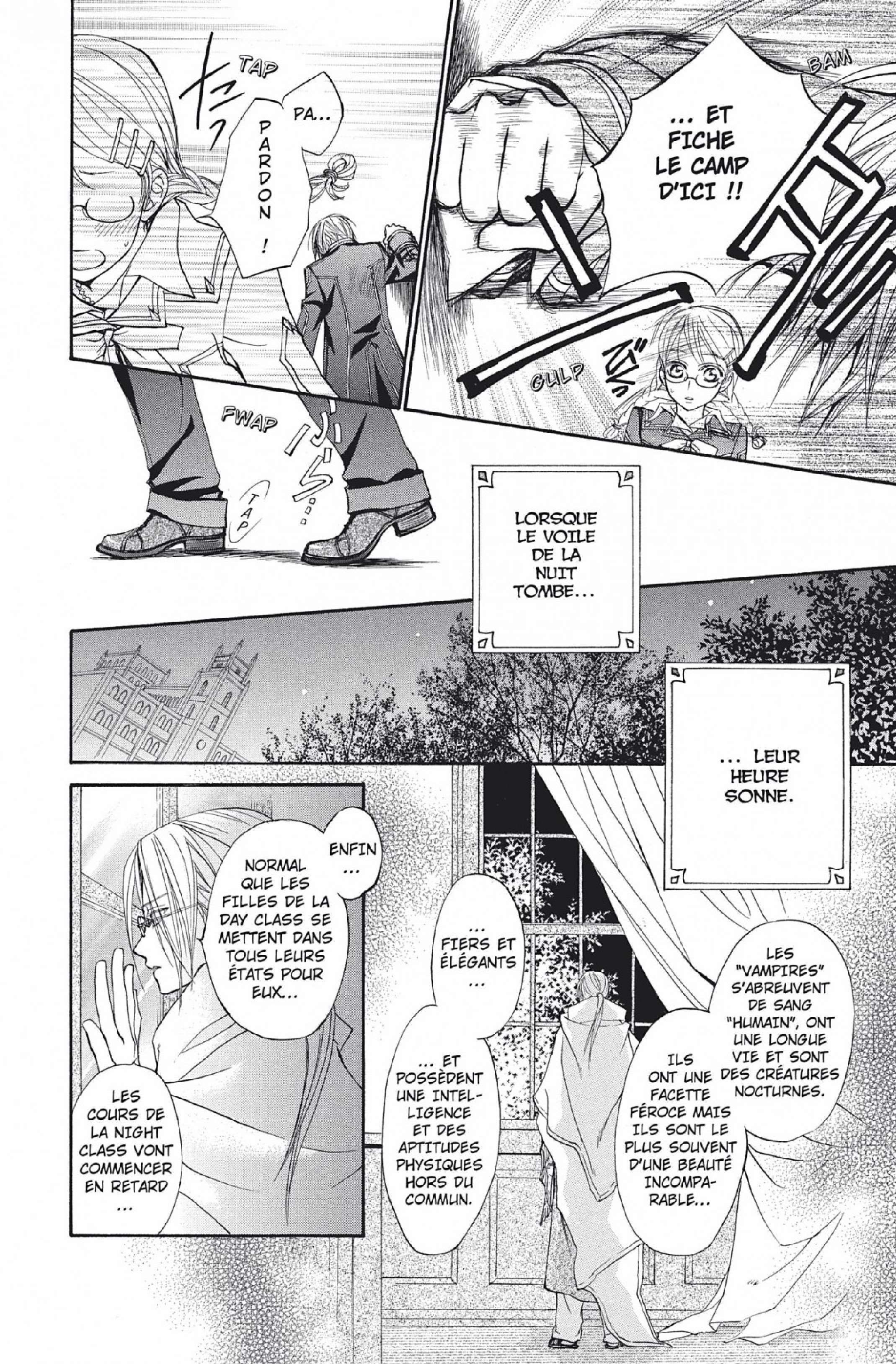 Read Vampire Knight vf Manga Online