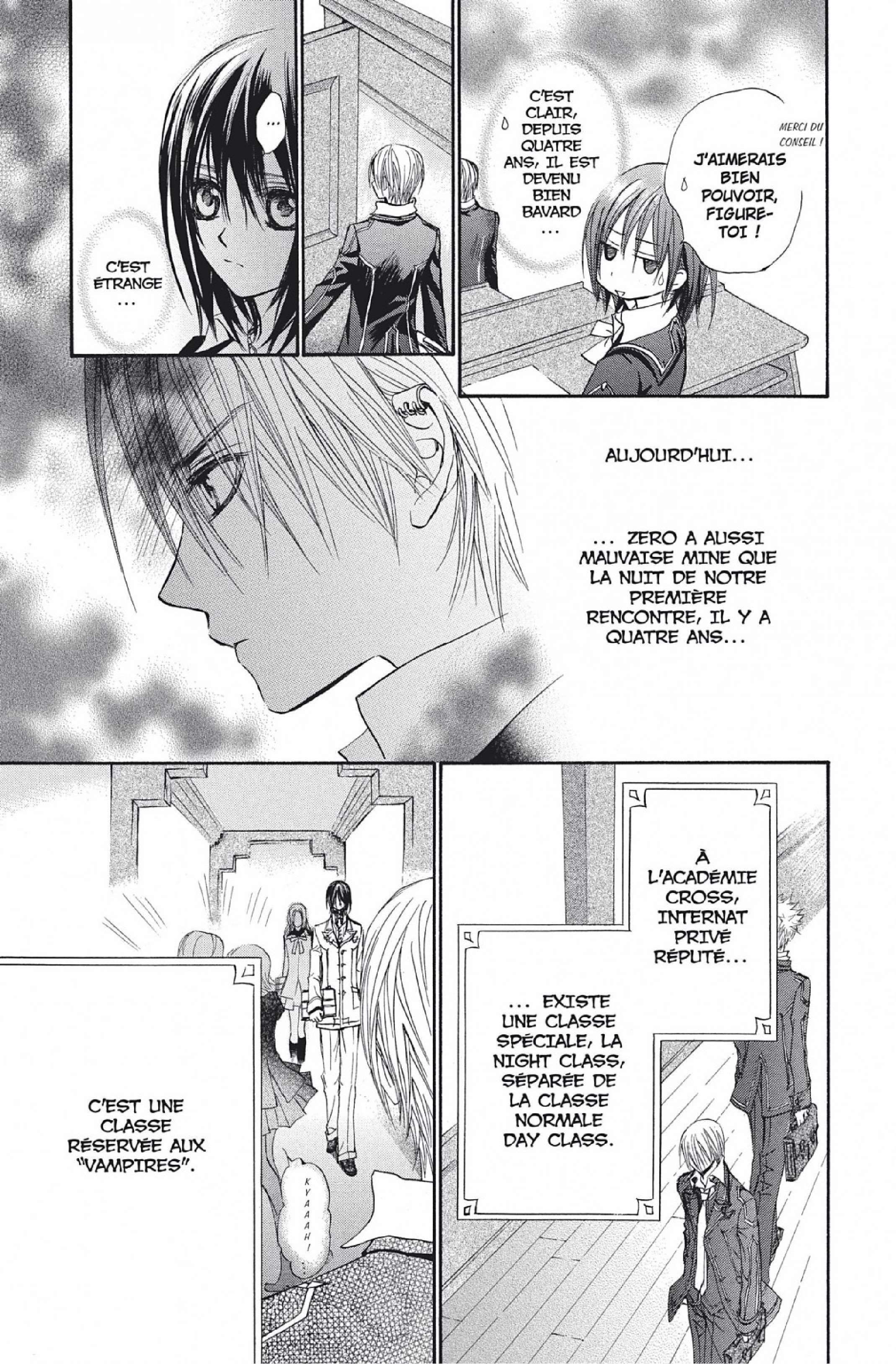 Read Vampire Knight vf Manga Online