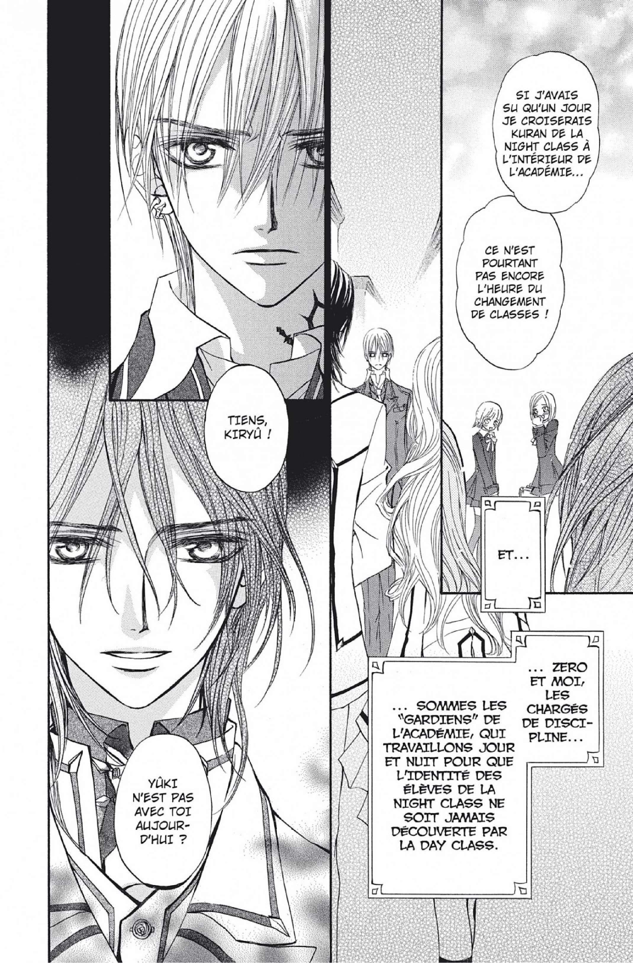 Read Vampire Knight vf Manga Online
