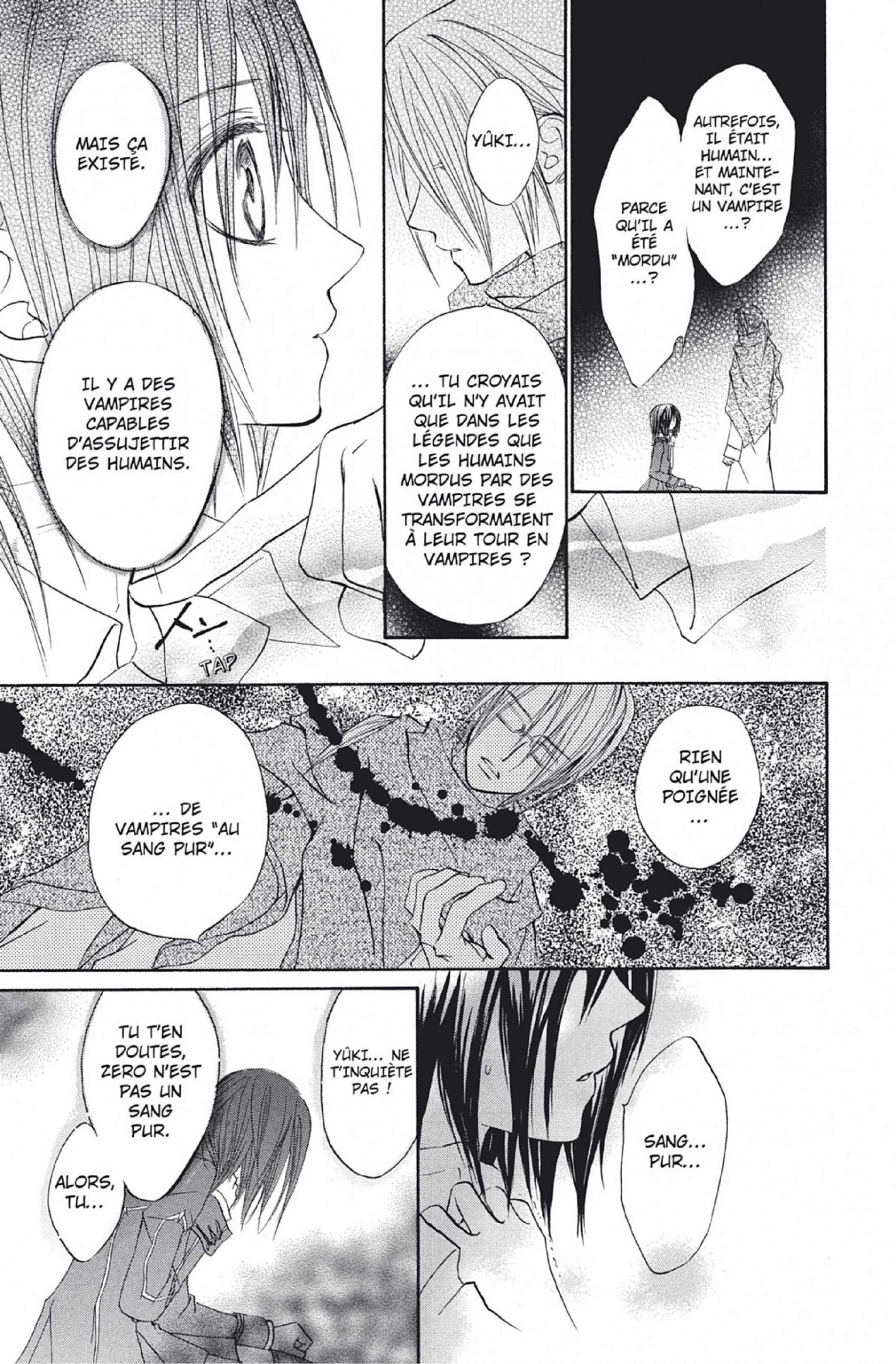 Read Vampire Knight vf Manga Online